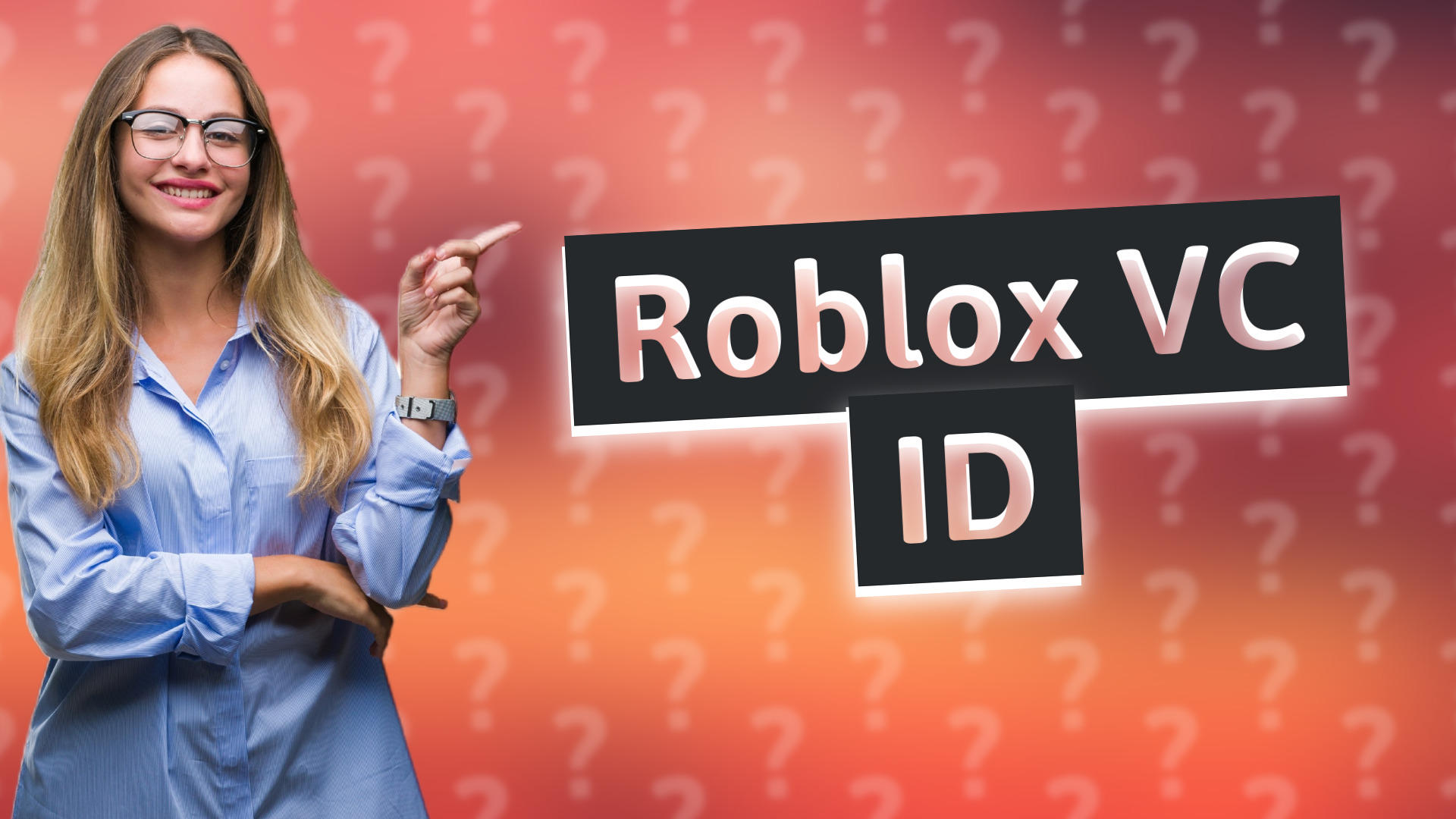 Roblox VC ID