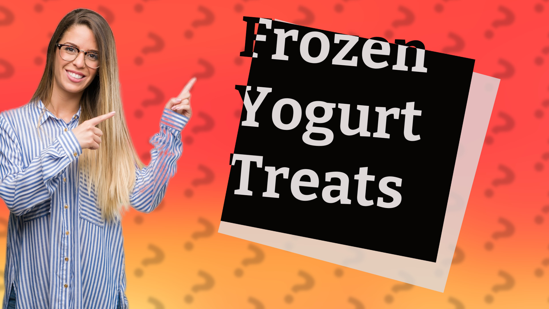 Frozen Yogurt Treats
