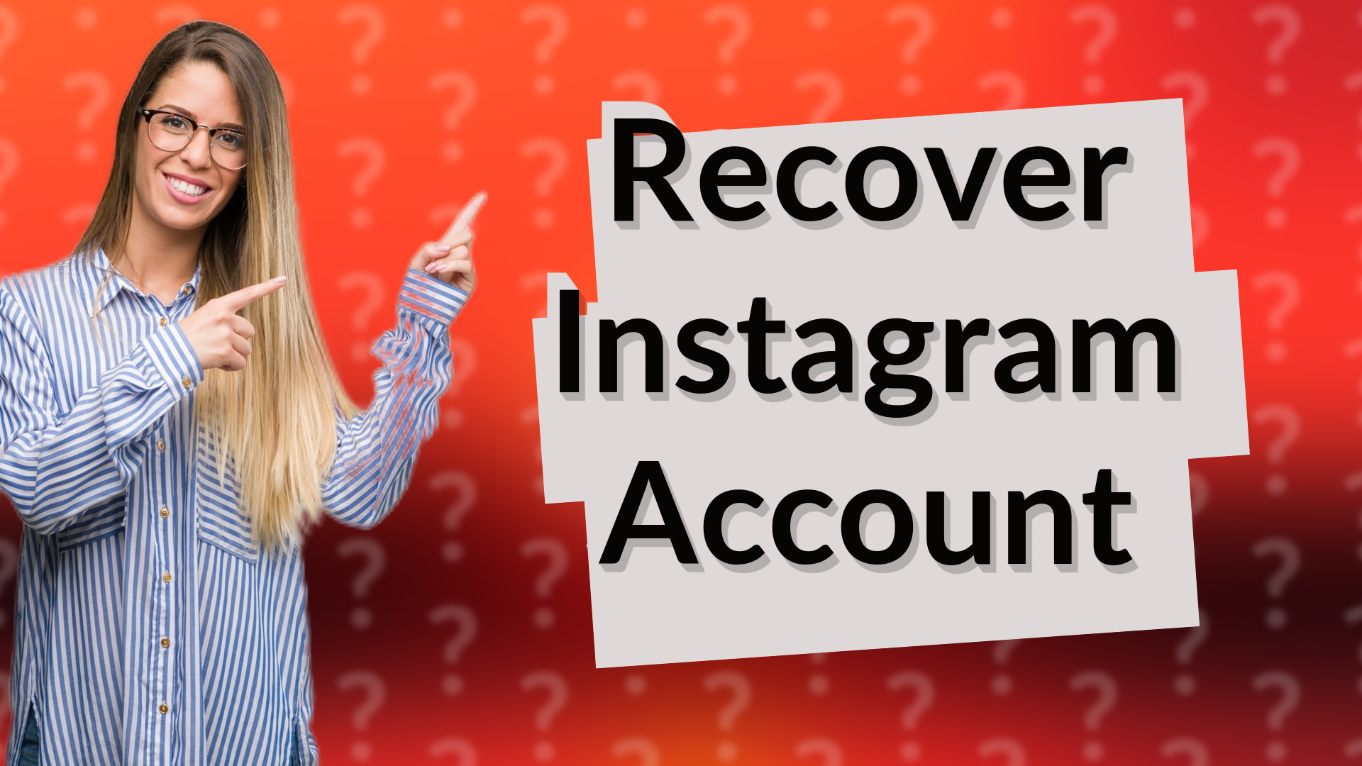 Recover Instagram Account