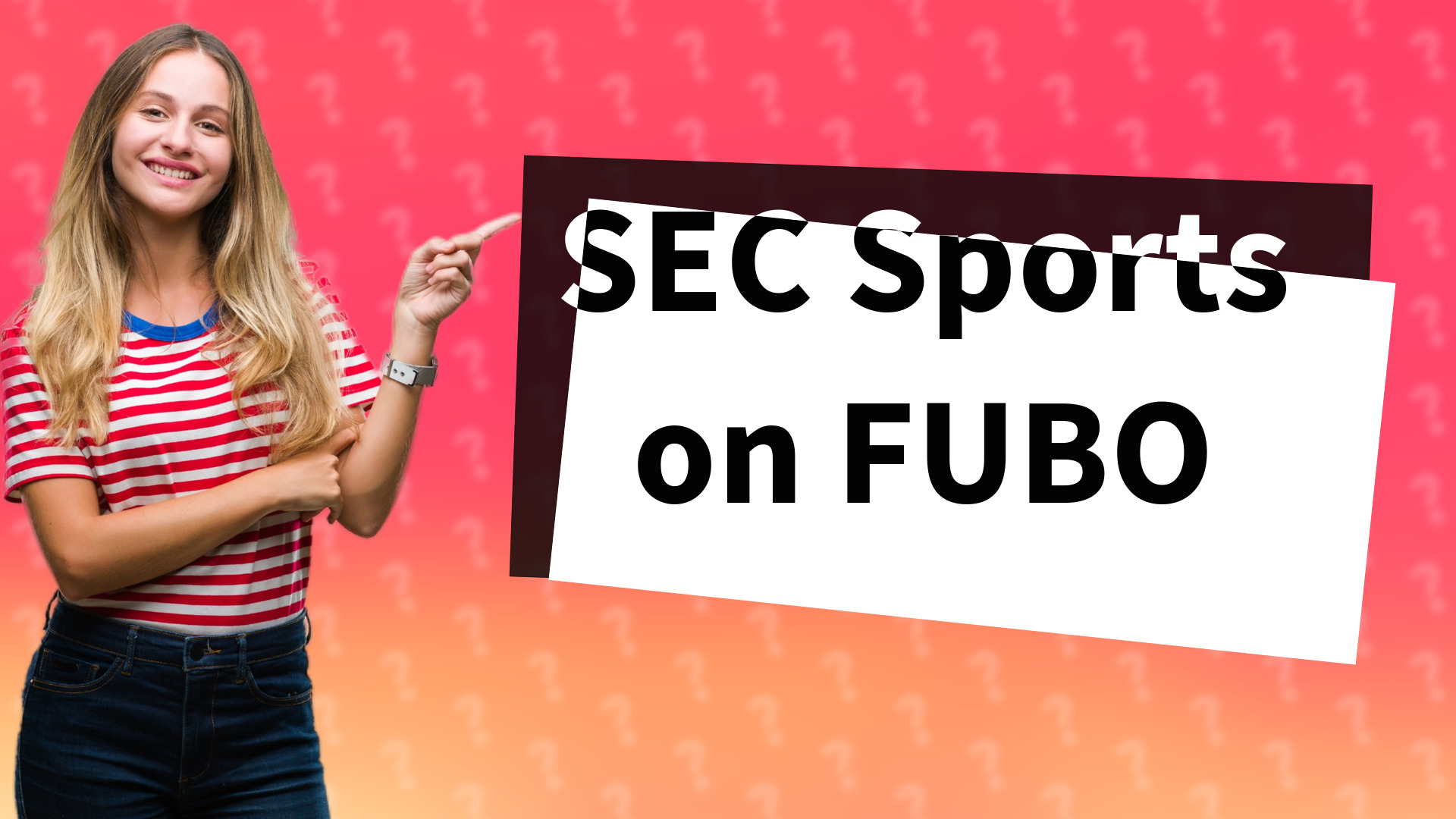 SEC Sports on FUBO