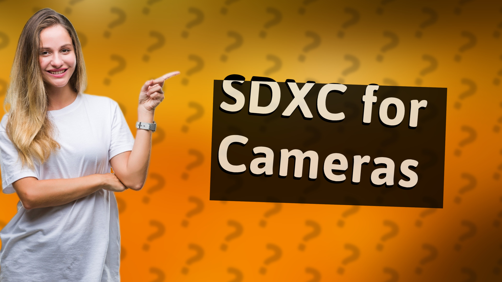 SDXC for Cameras