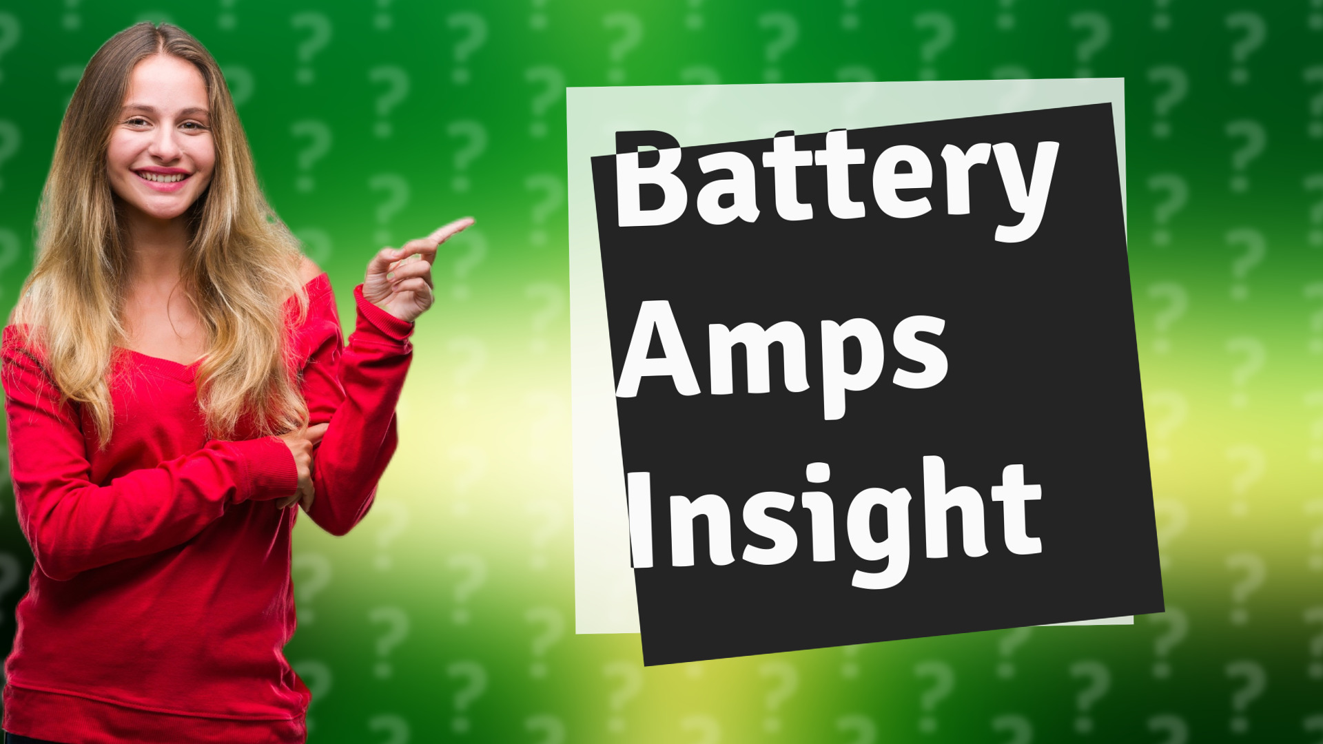 Battery Amps Insight