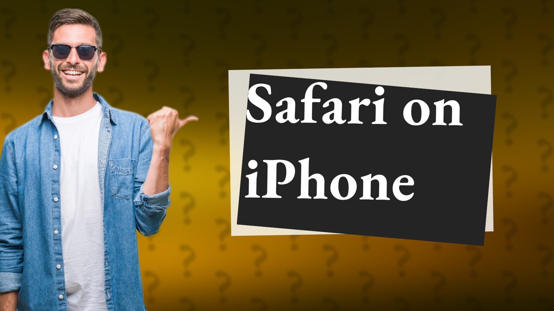 Safari on iPhone