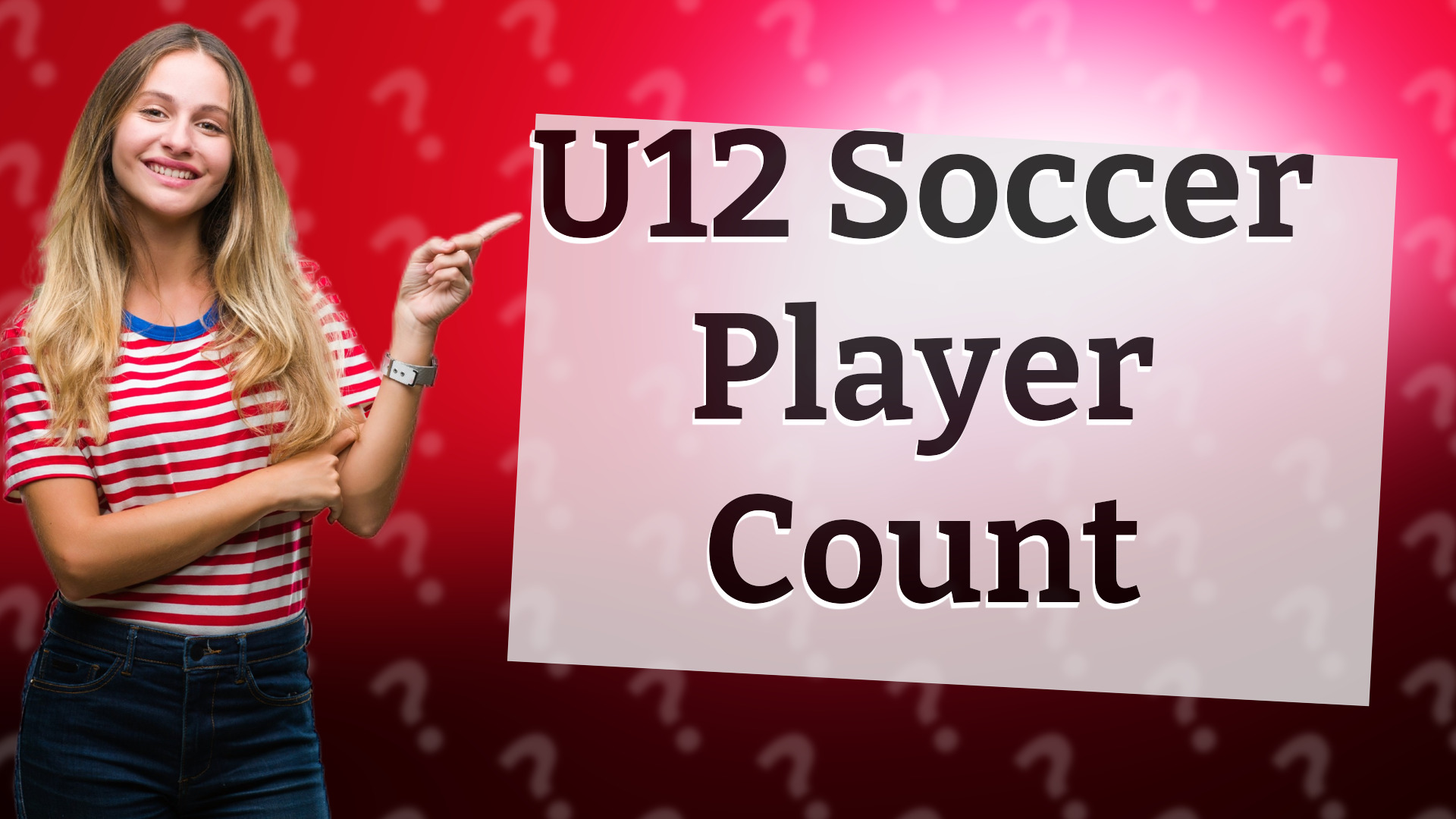 U12 Soccer Player Count