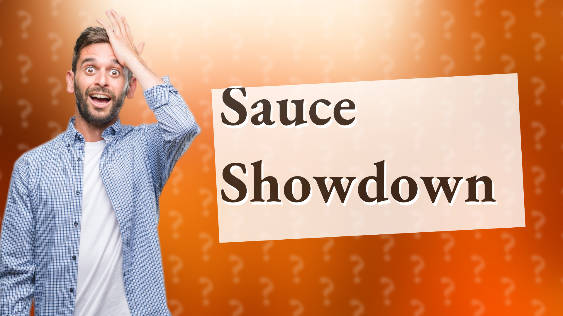 Sauce Showdown