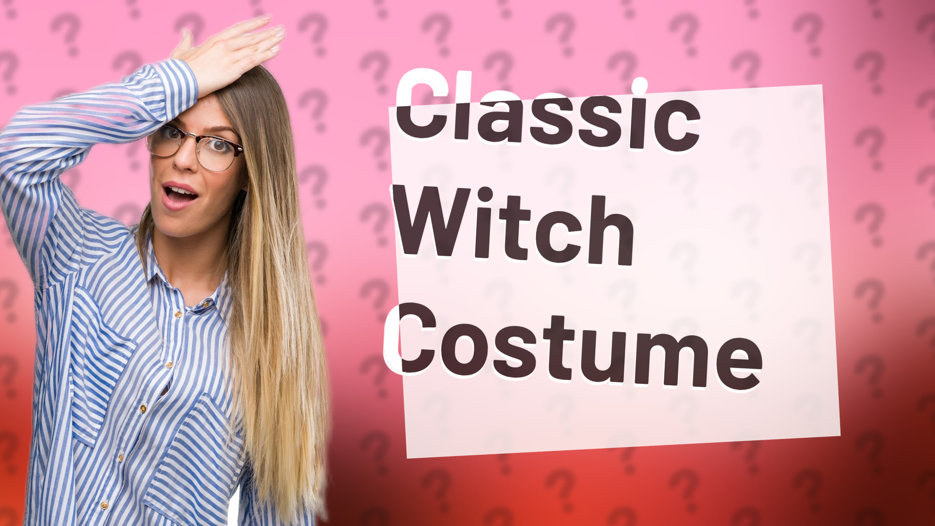 Classic Witch Costume