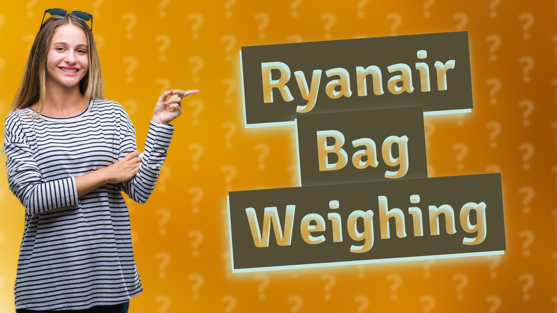 Ryanair Bag Weighing