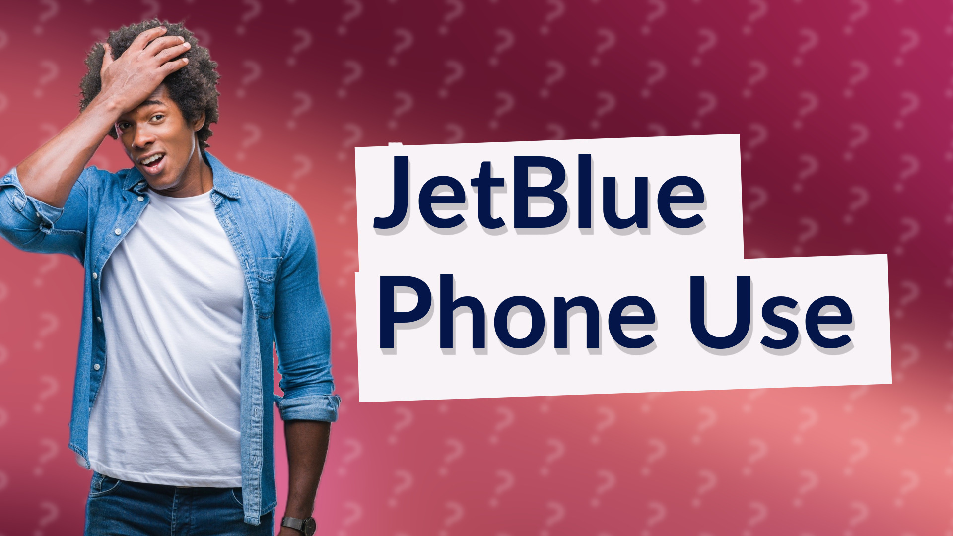 JetBlue Phone Use