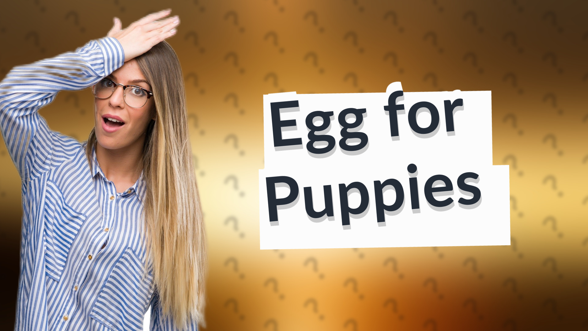 Egg for Puppies