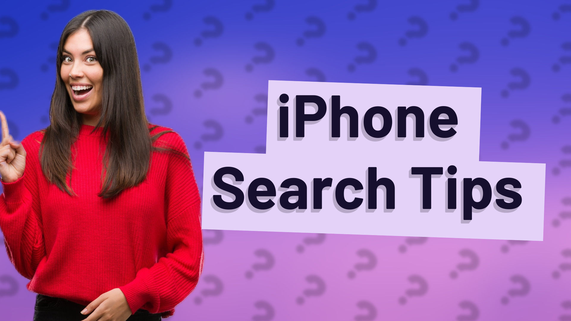 iPhone Search Tips