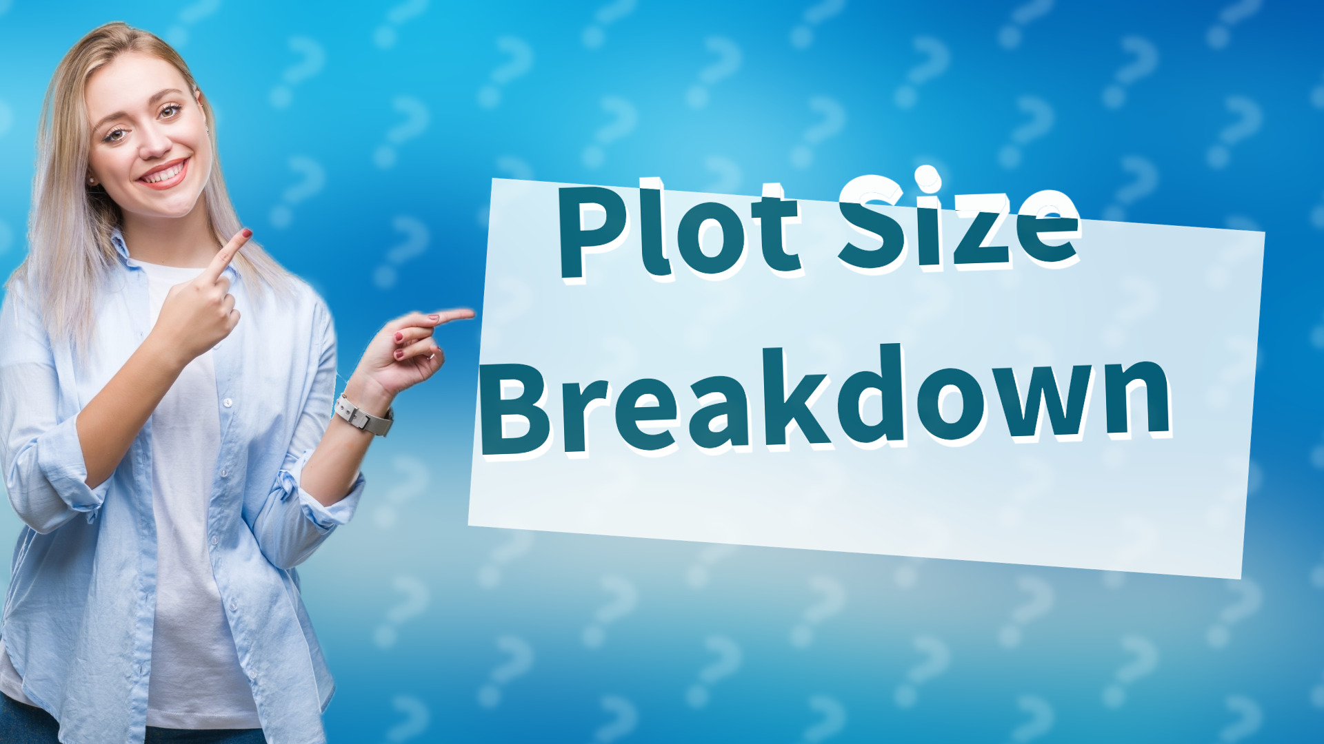 Plot Size Breakdown