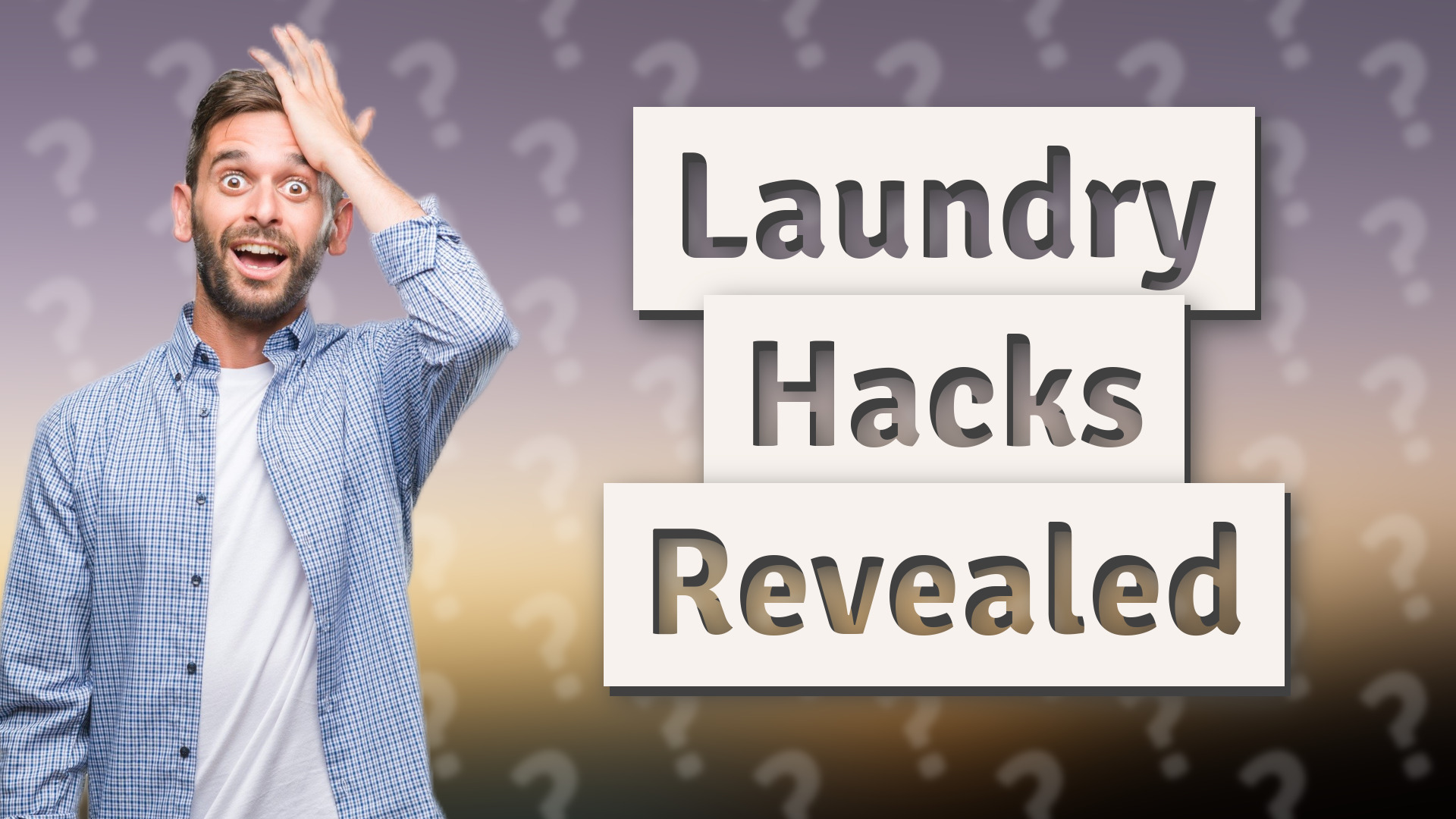 Laundry Hacks Revealed