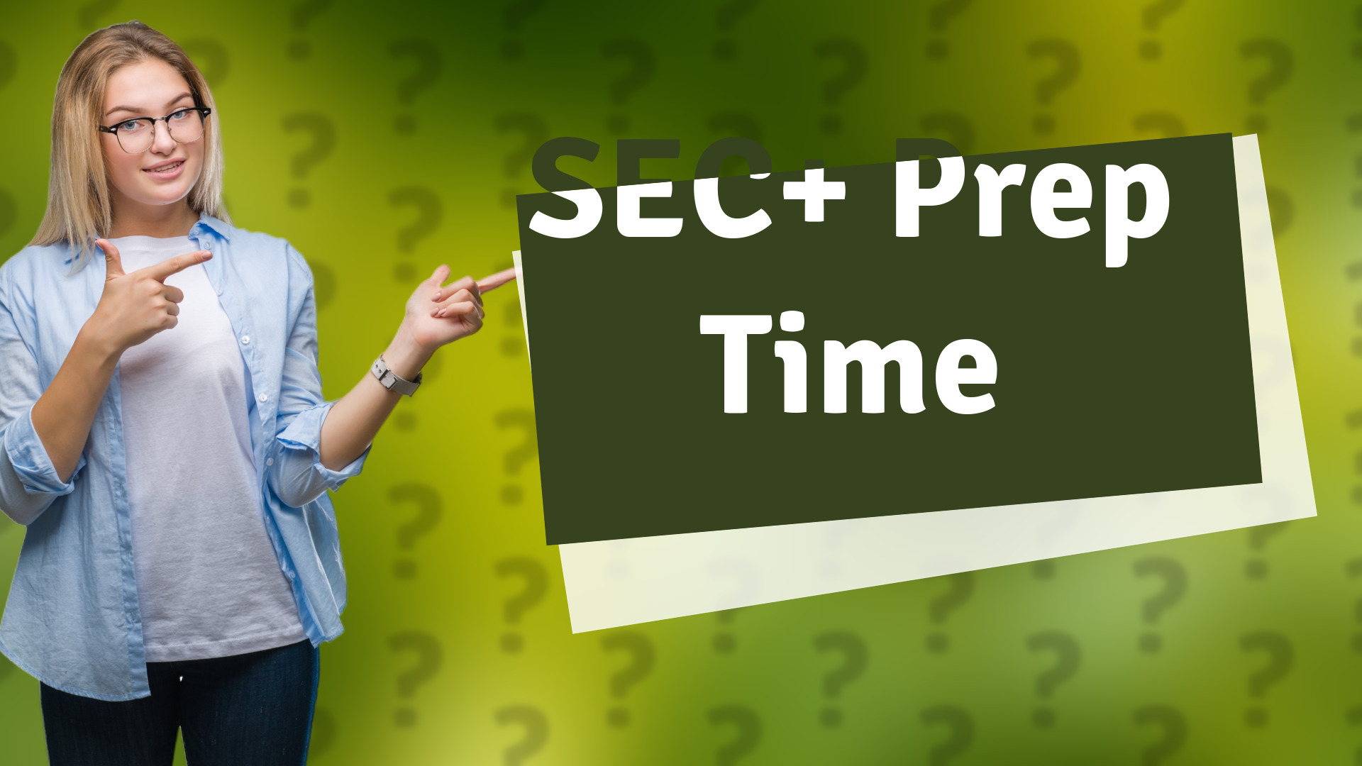 SEC+ Prep Time