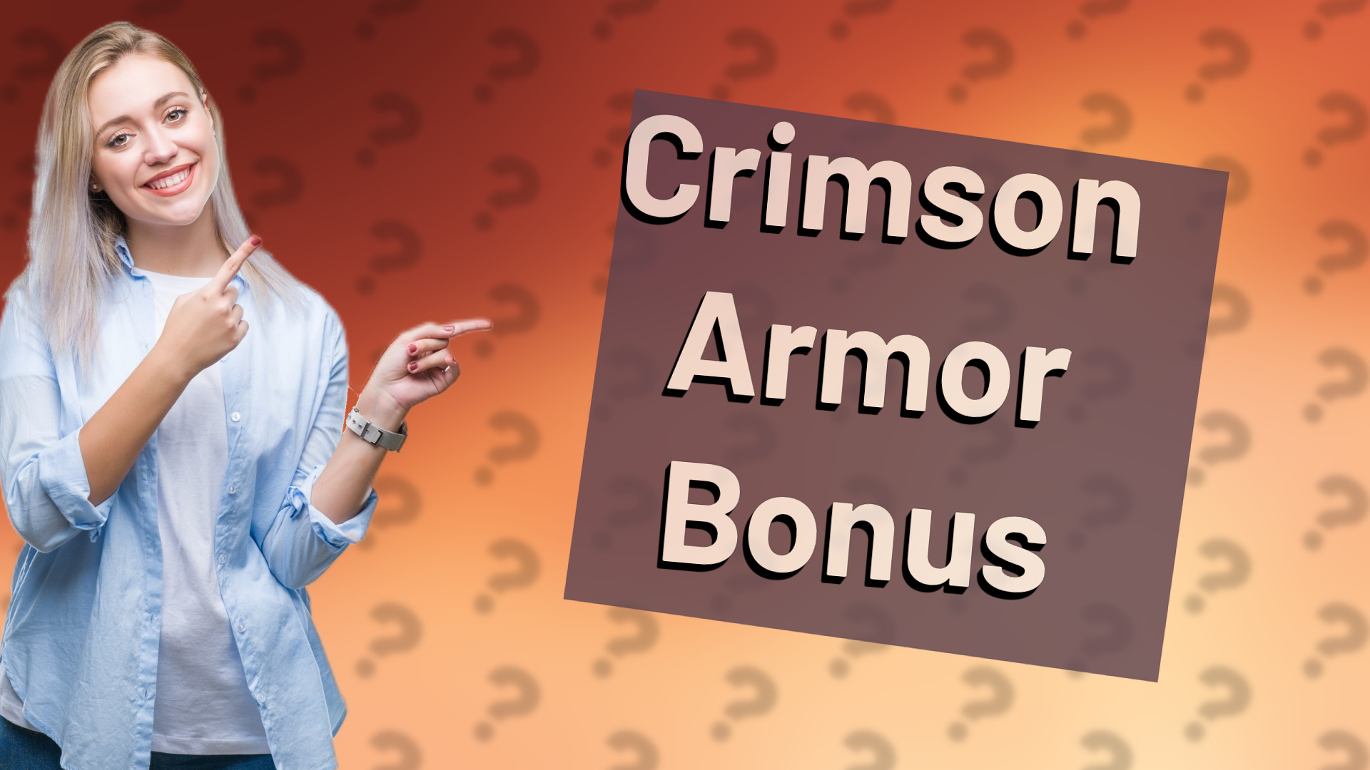 Crimson Armor Bonus