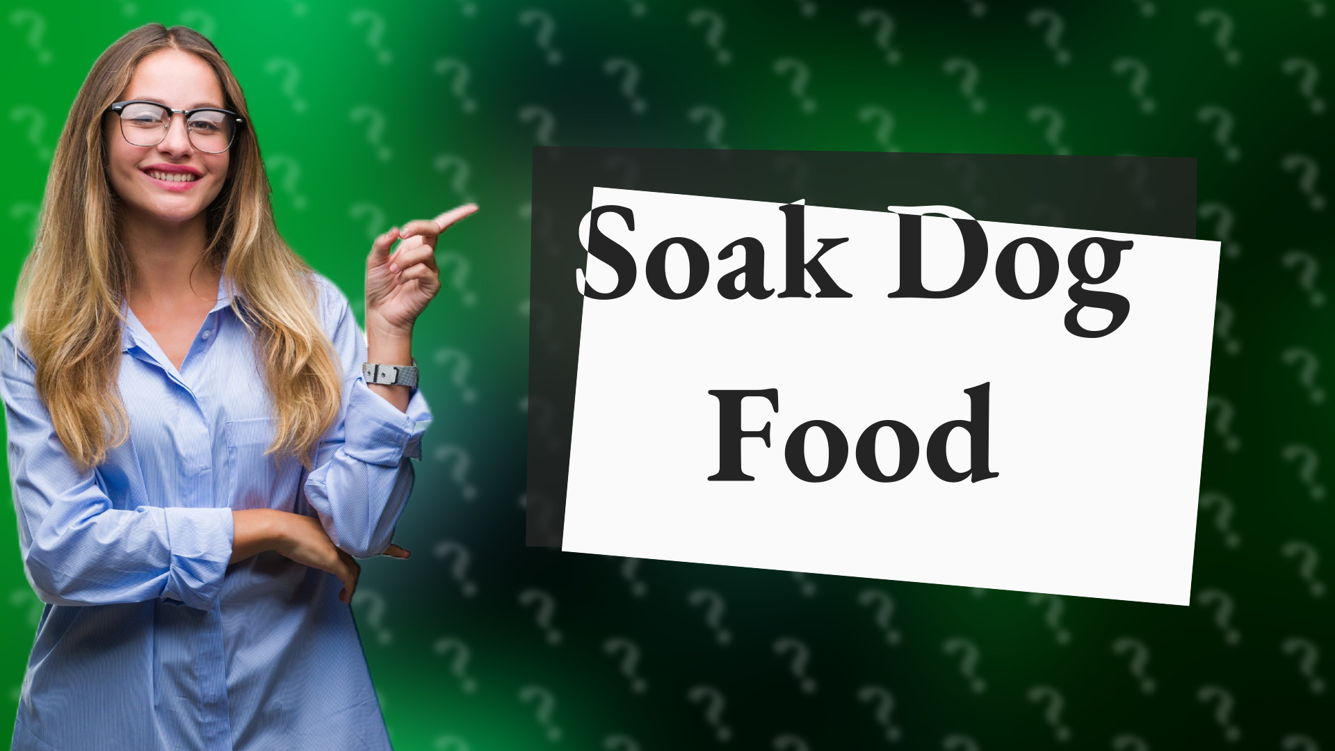 Soak Dog Food