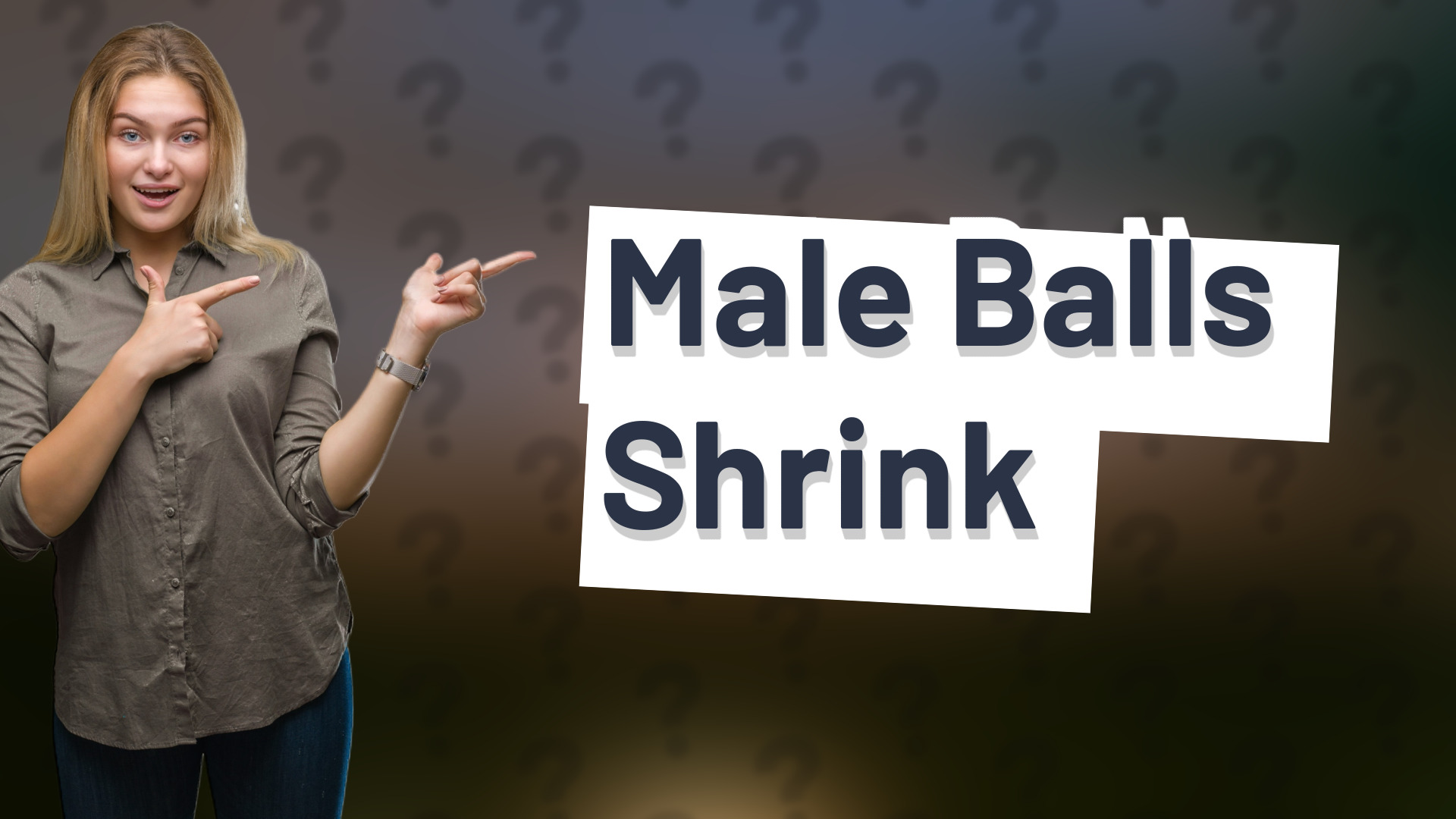 Male Balls Shrink