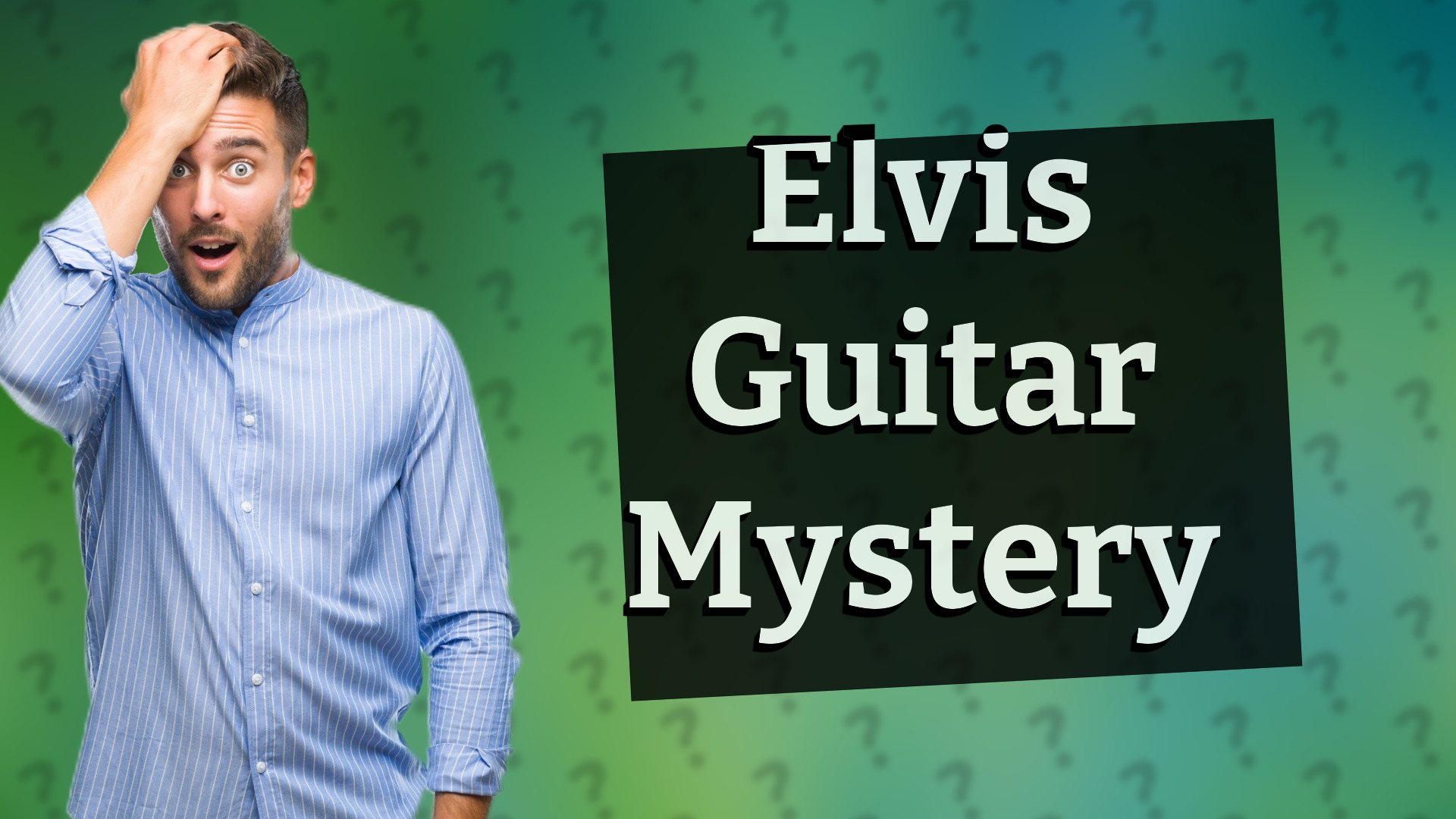 Elvis Guitar Mystery