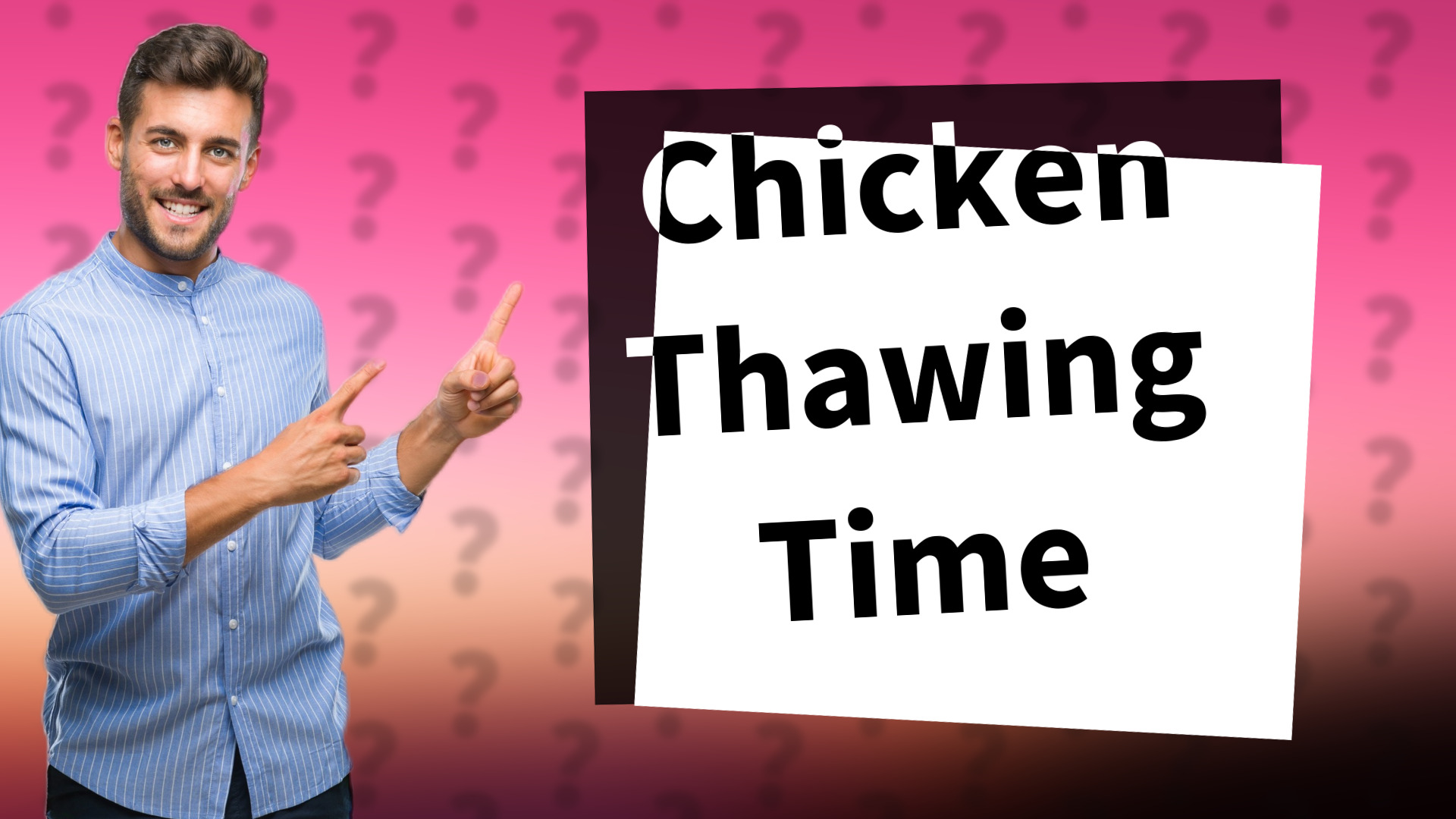 Chicken Thawing Time