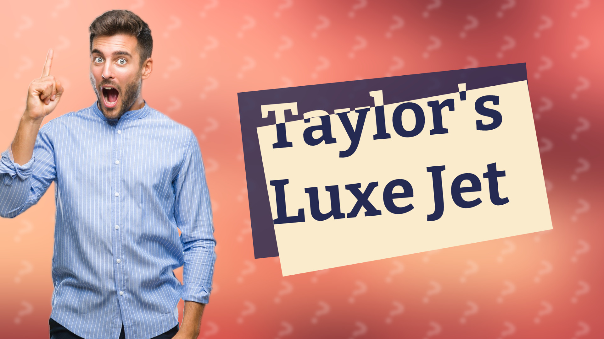 Taylor's Luxe Jet
