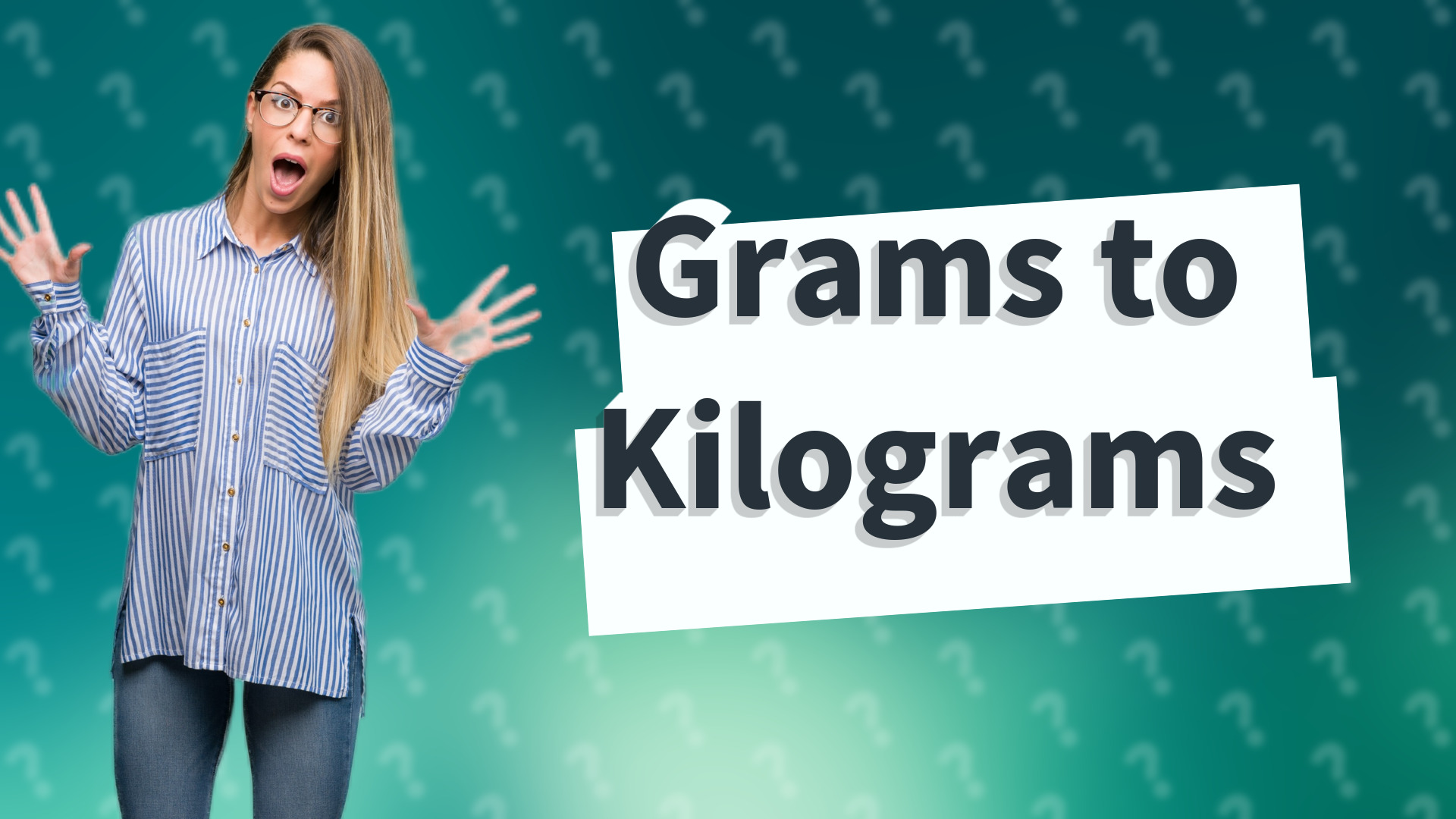 Grams to Kilograms