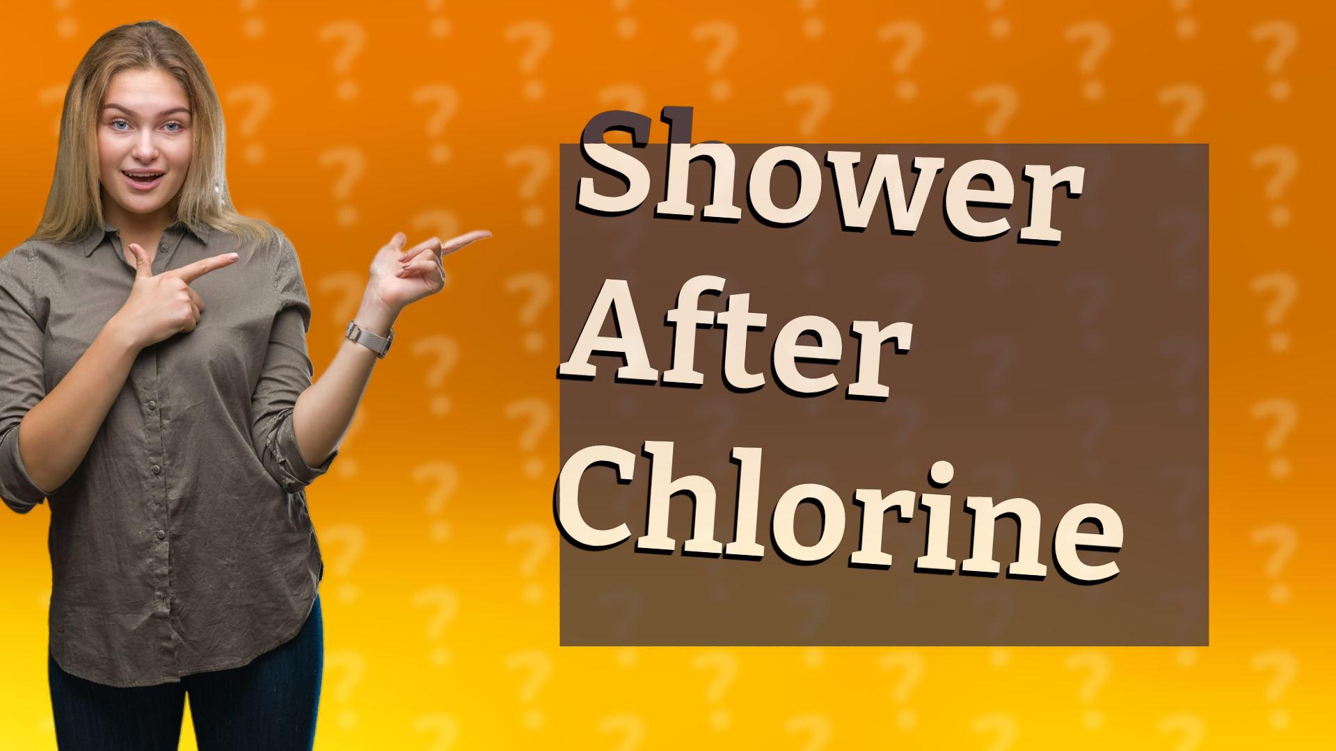Shower After Chlorine