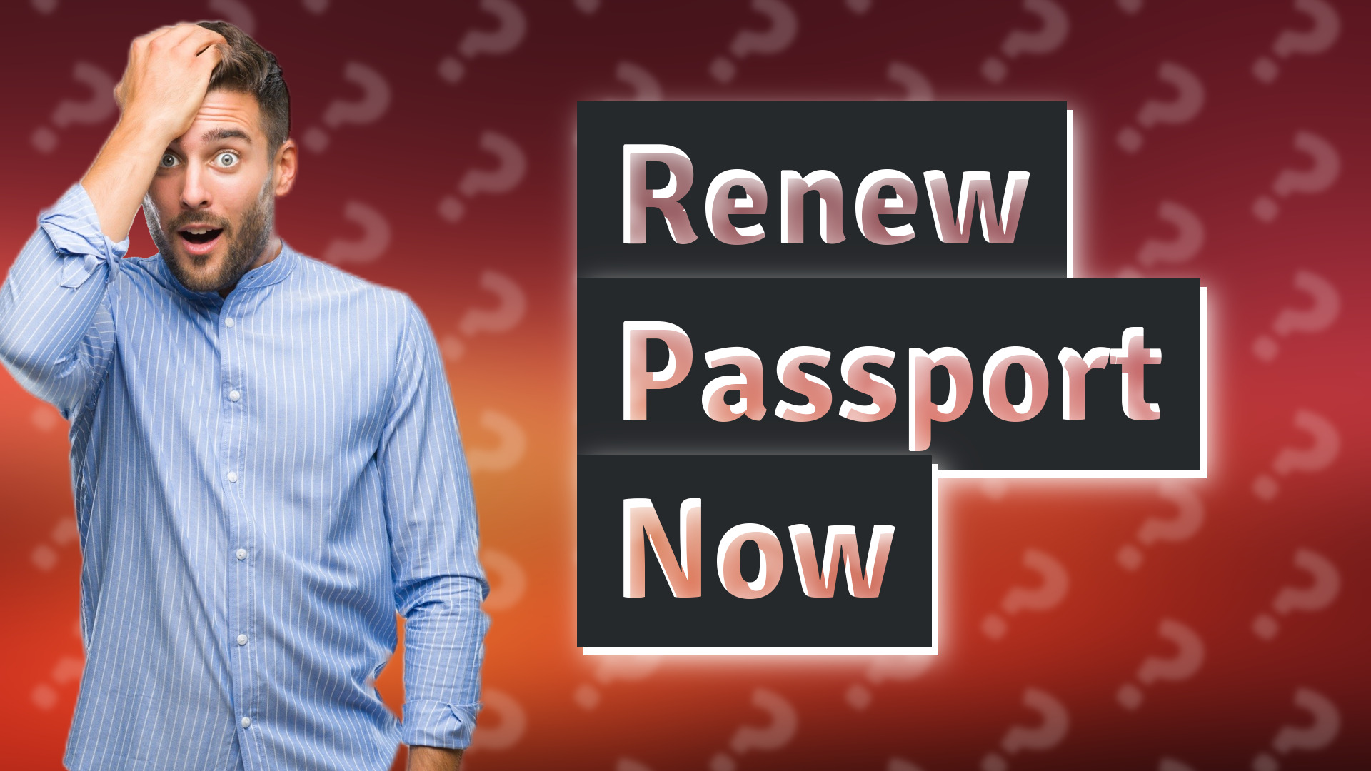 Renew Passport Now