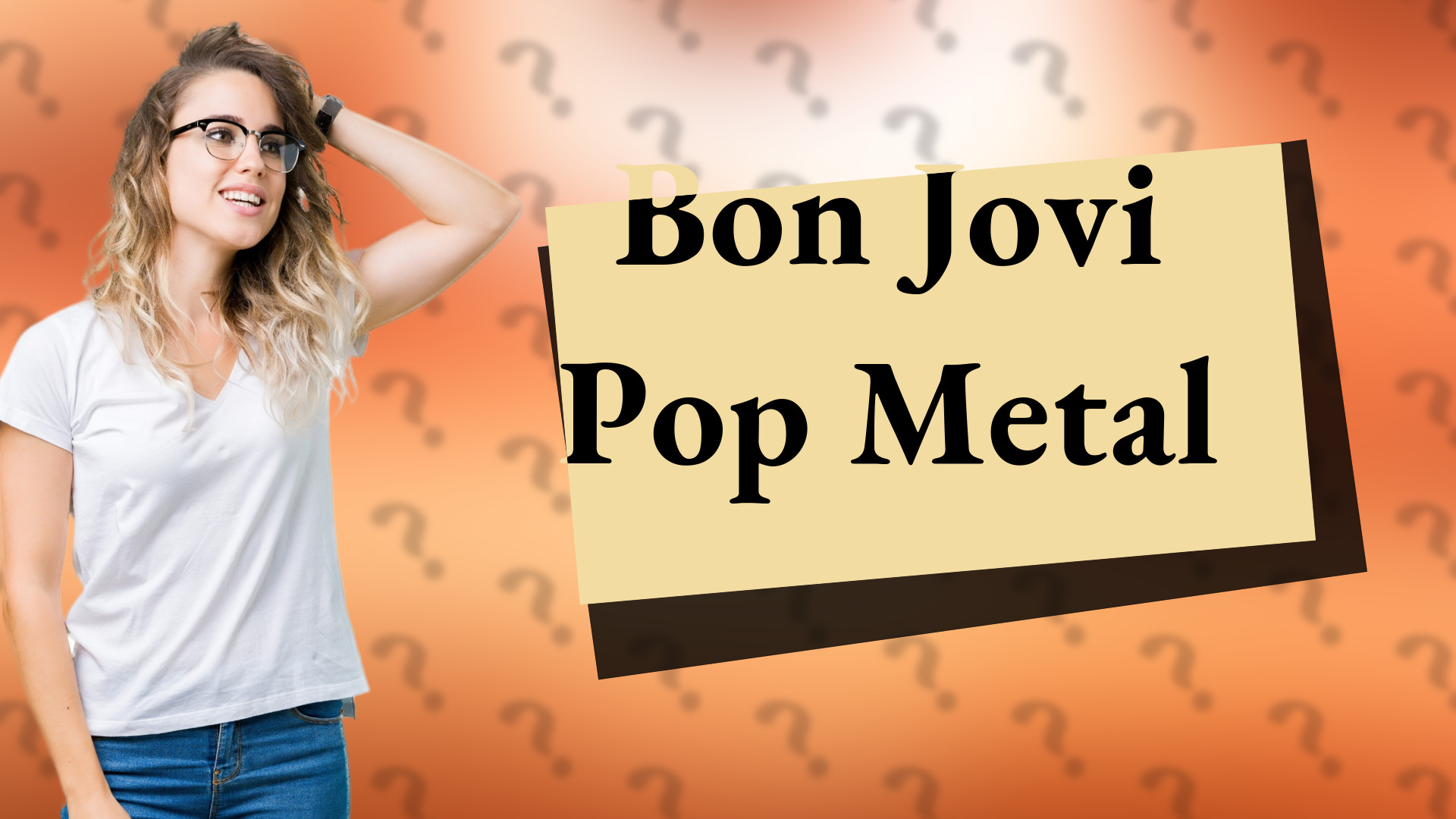 Bon Jovi Pop Metal