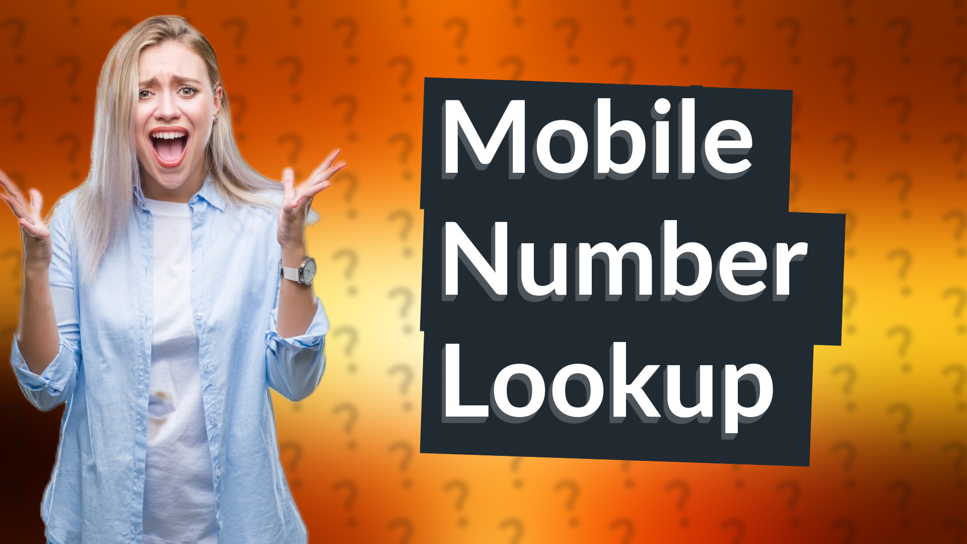 Mobile Number Lookup