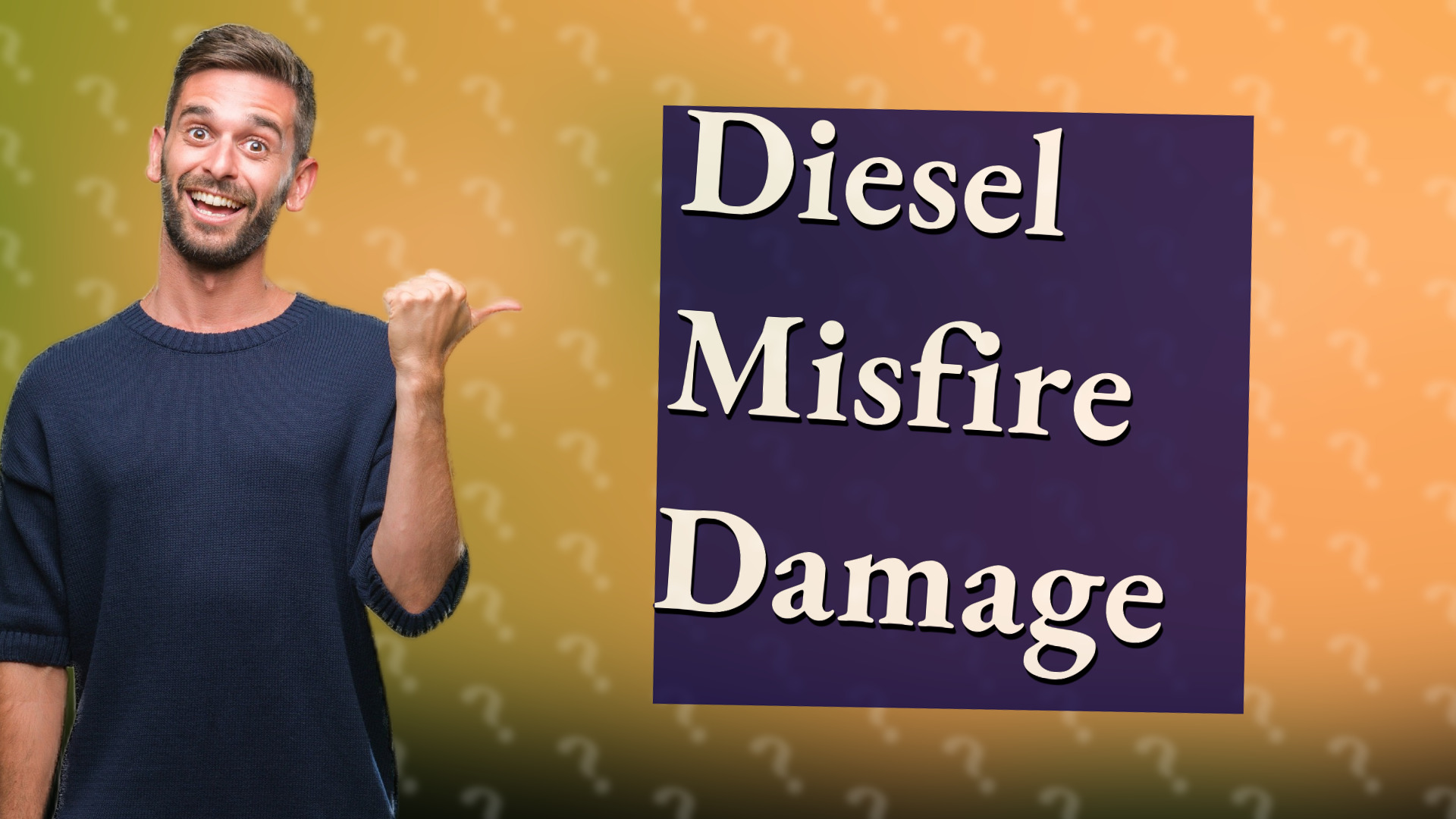Diesel Misfire Damage