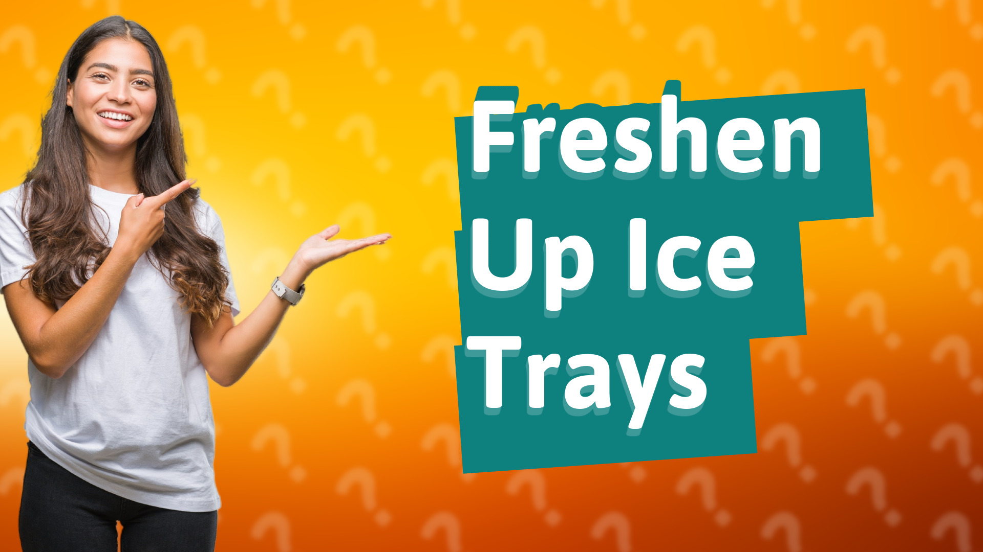 Freshen Up Ice Trays