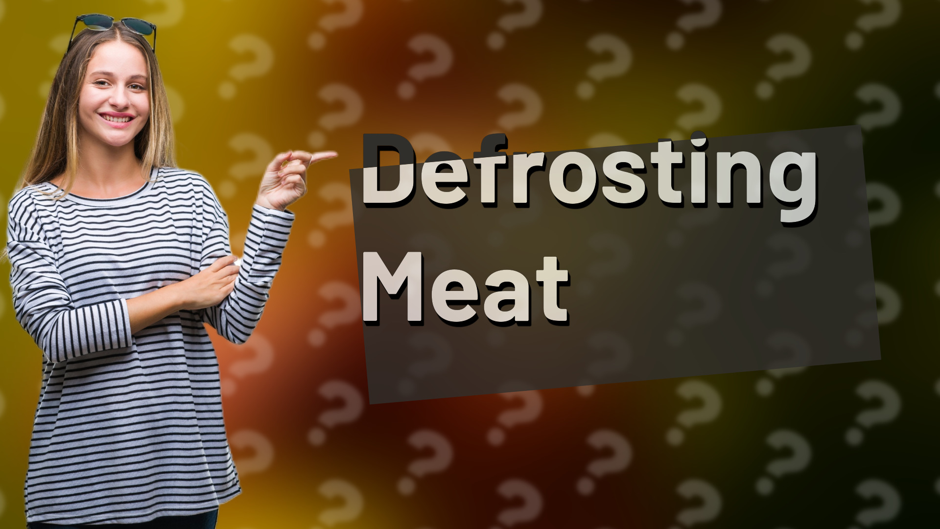 Defrosting Meat