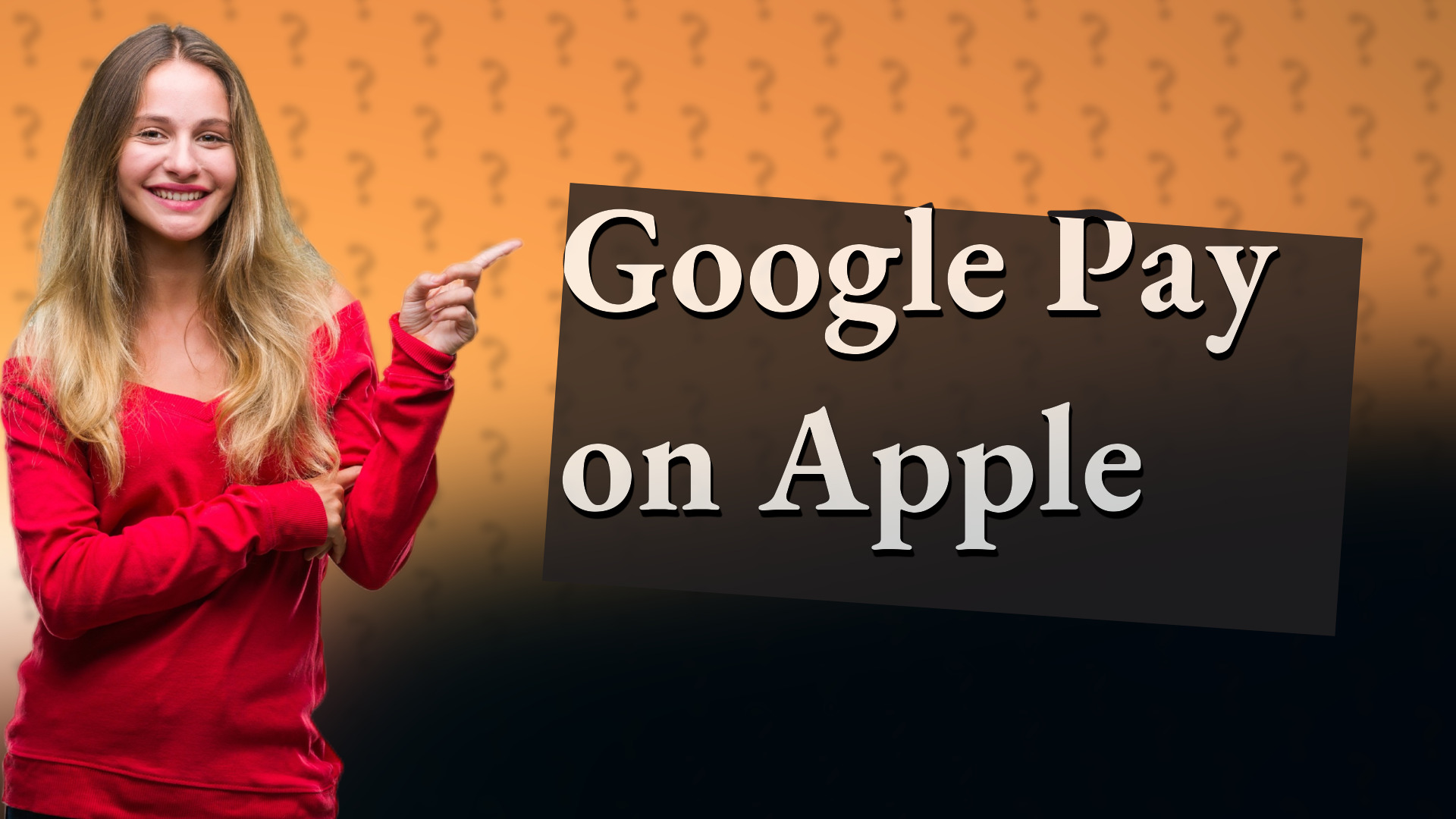 Google Pay on Apple