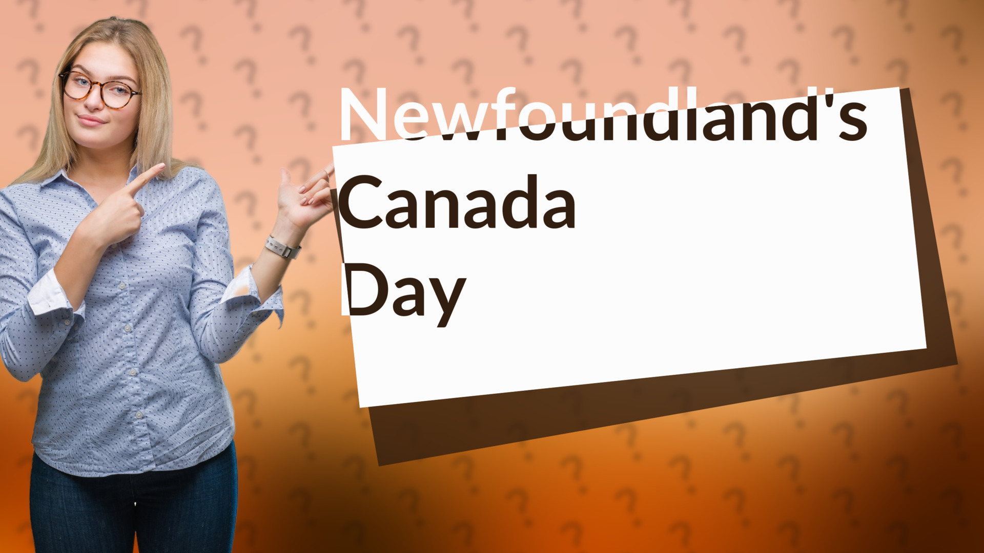 Newfoundland's Canada Day