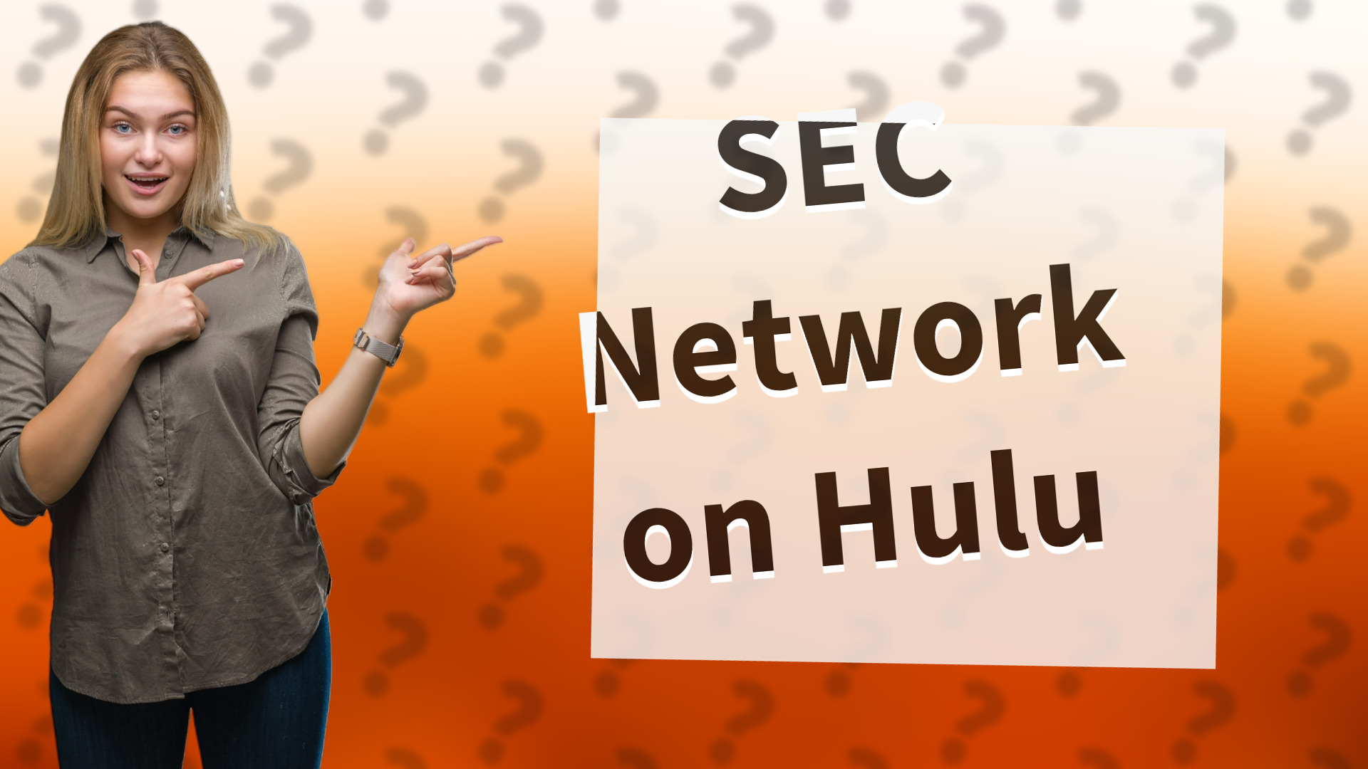 SEC Network on Hulu
