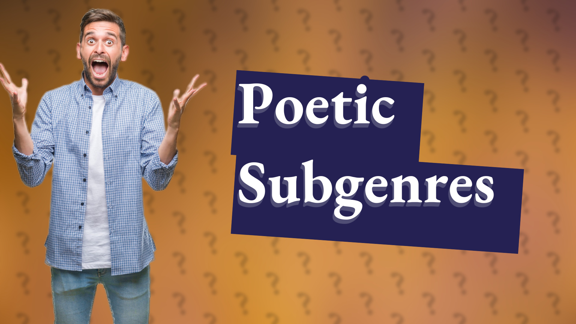 Poetic Subgenres