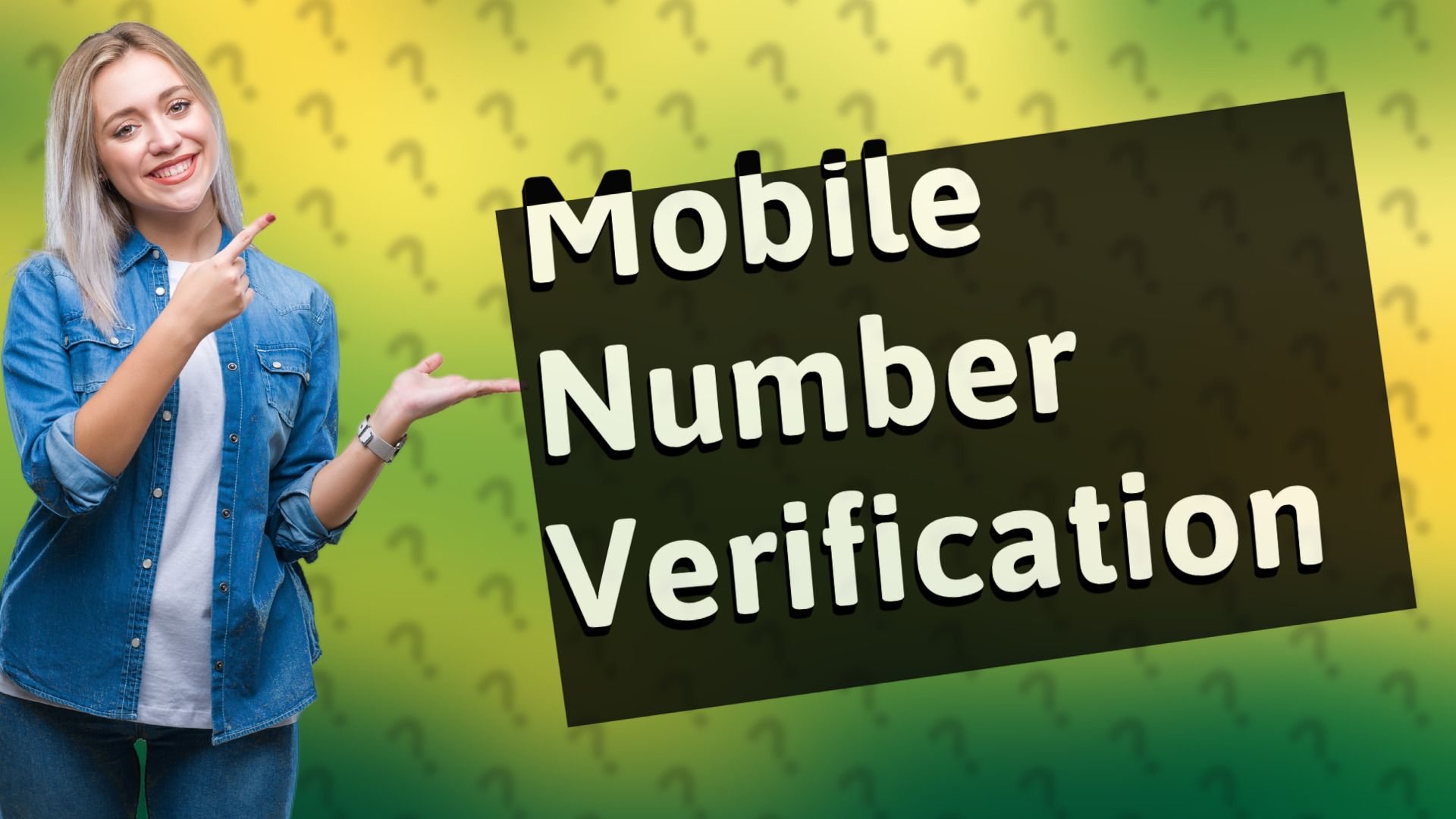 Mobile Number Verification
