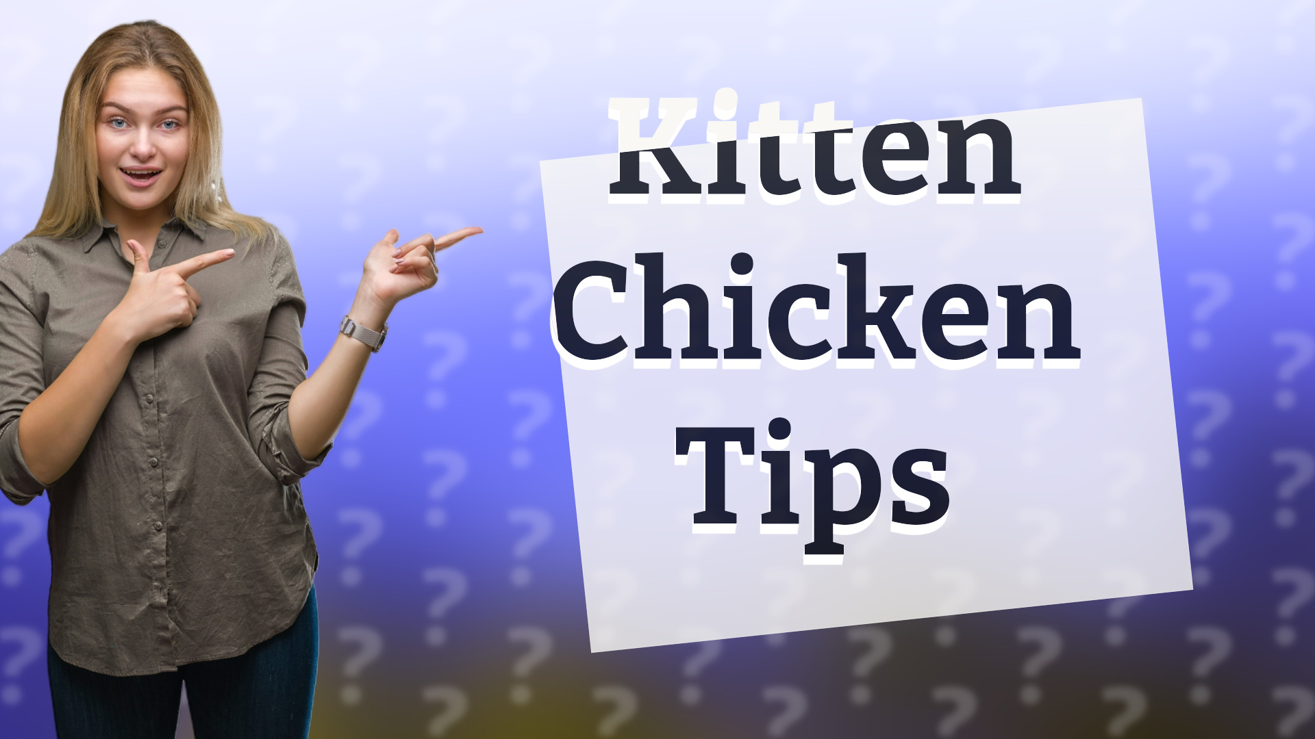 Kitten Chicken Tips