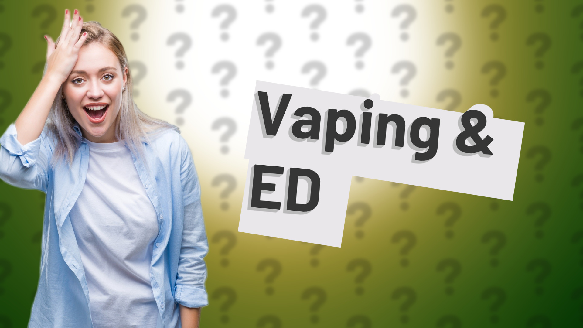 Vaping & ED