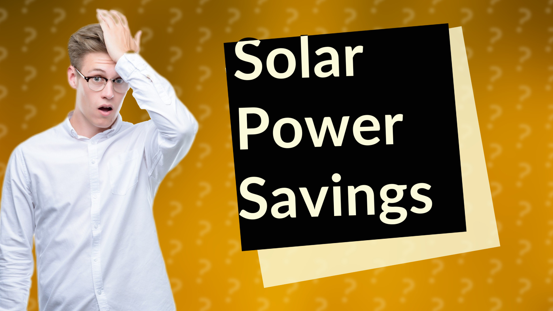 Solar Power Savings