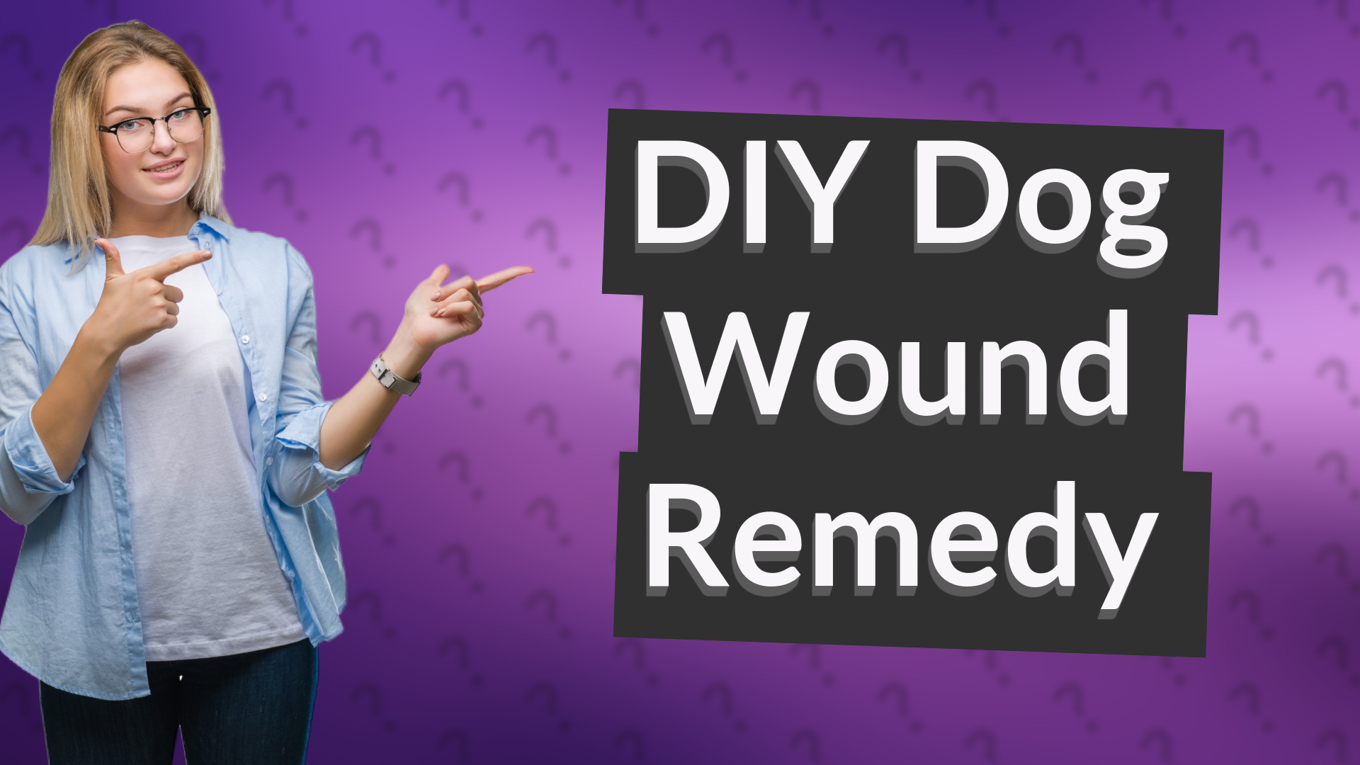 DIY Dog Wound Remedy