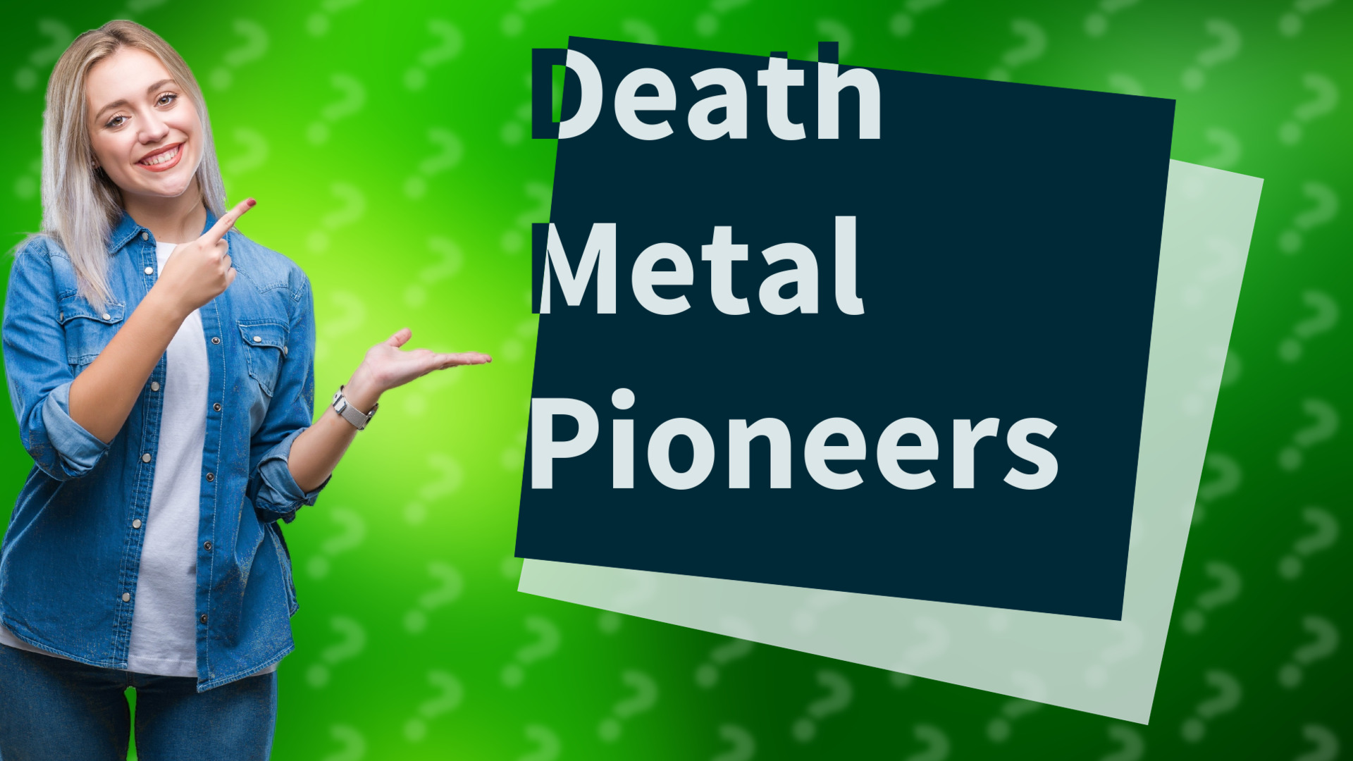 Death Metal Pioneers
