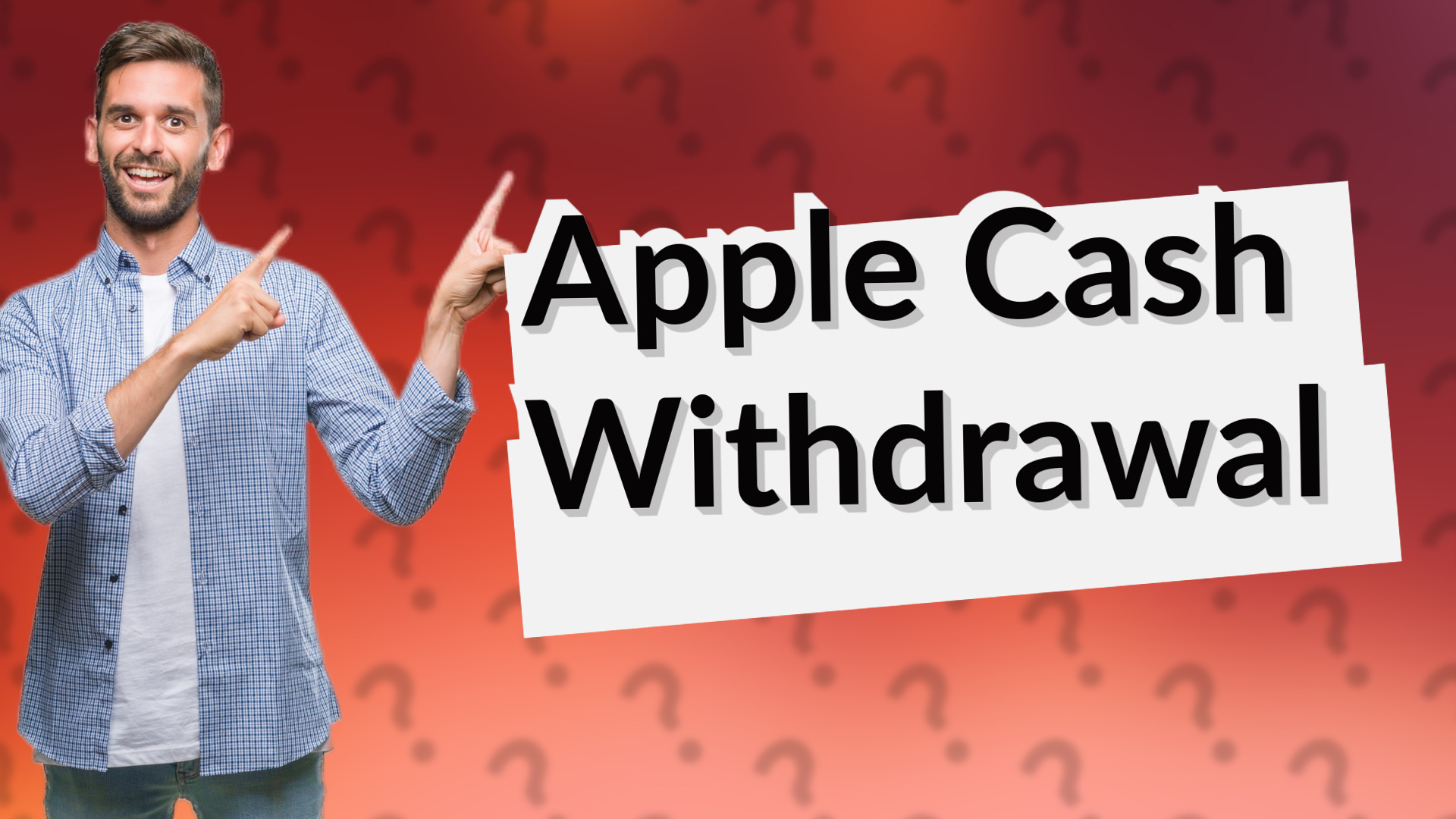Apple Cash Withdrawal