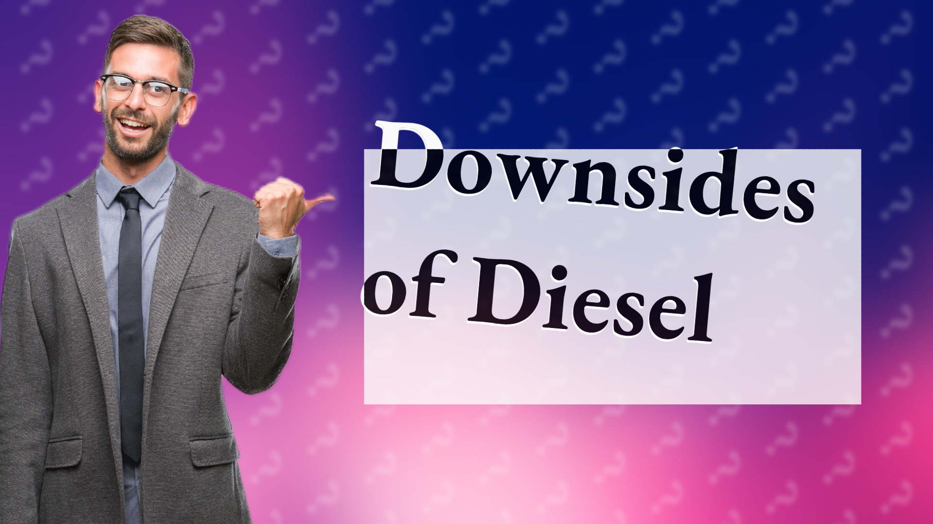 Downsides of Diesel