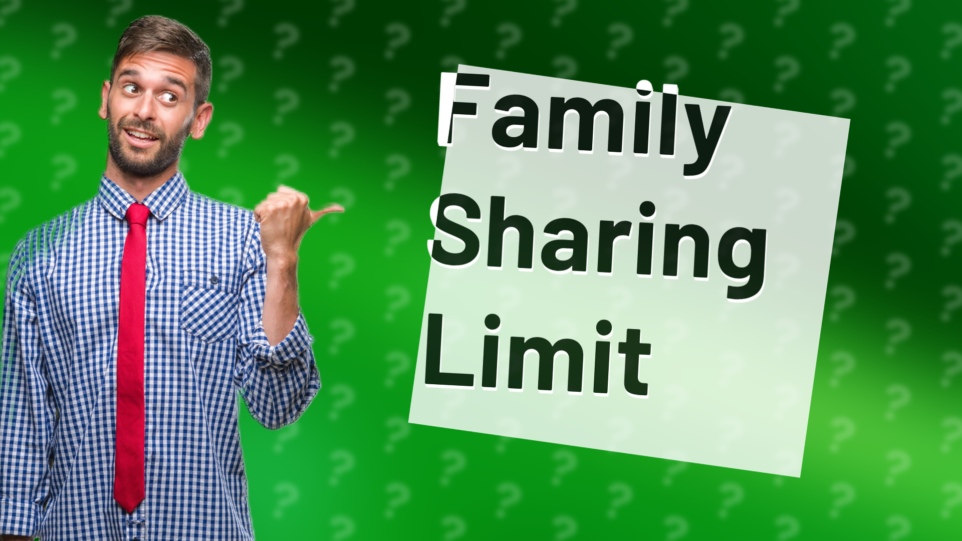 Family Sharing Limit