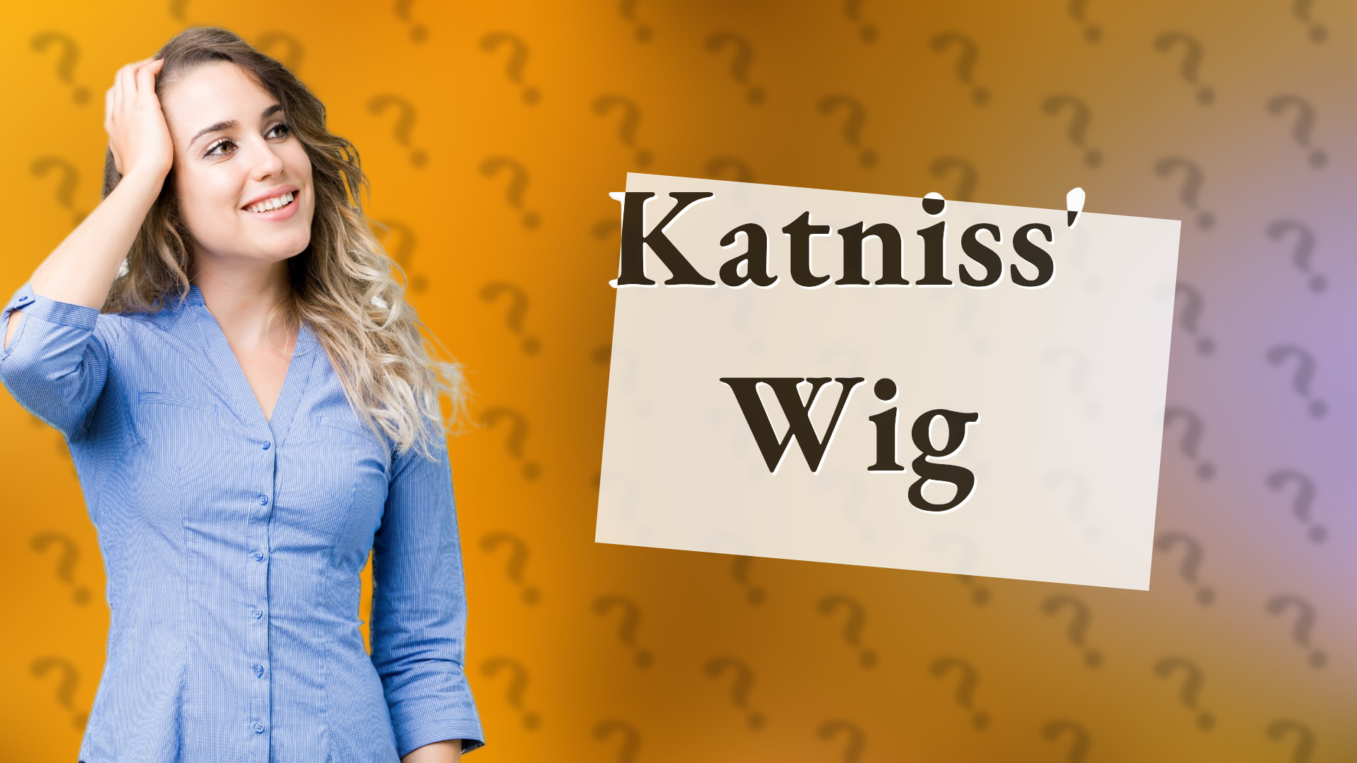 Katniss' Wig