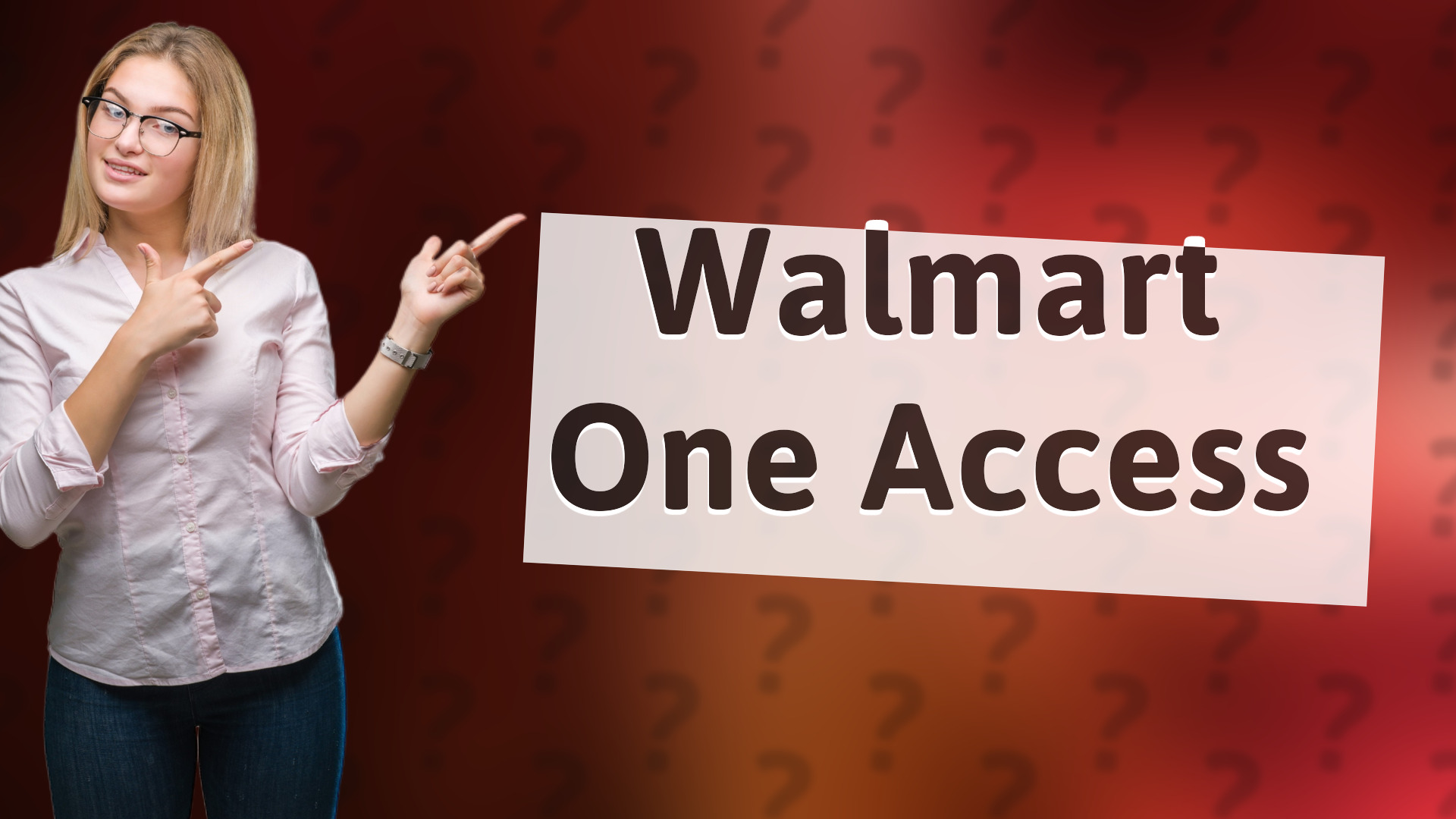 Walmart One Access