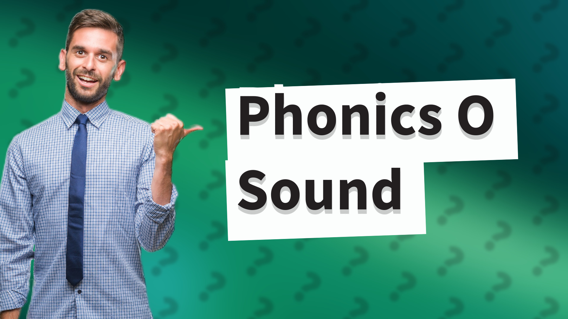 Phonics O Sound