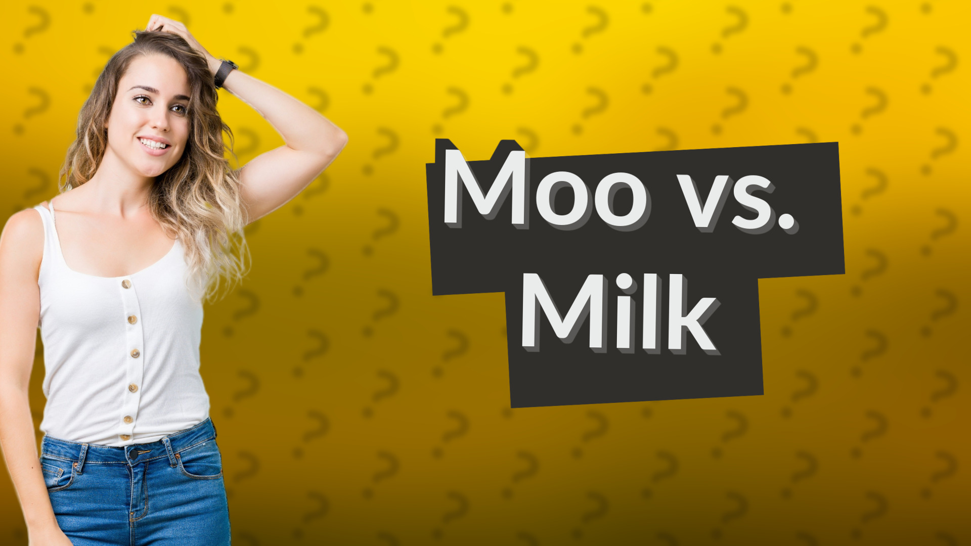 Moo vs. Milk