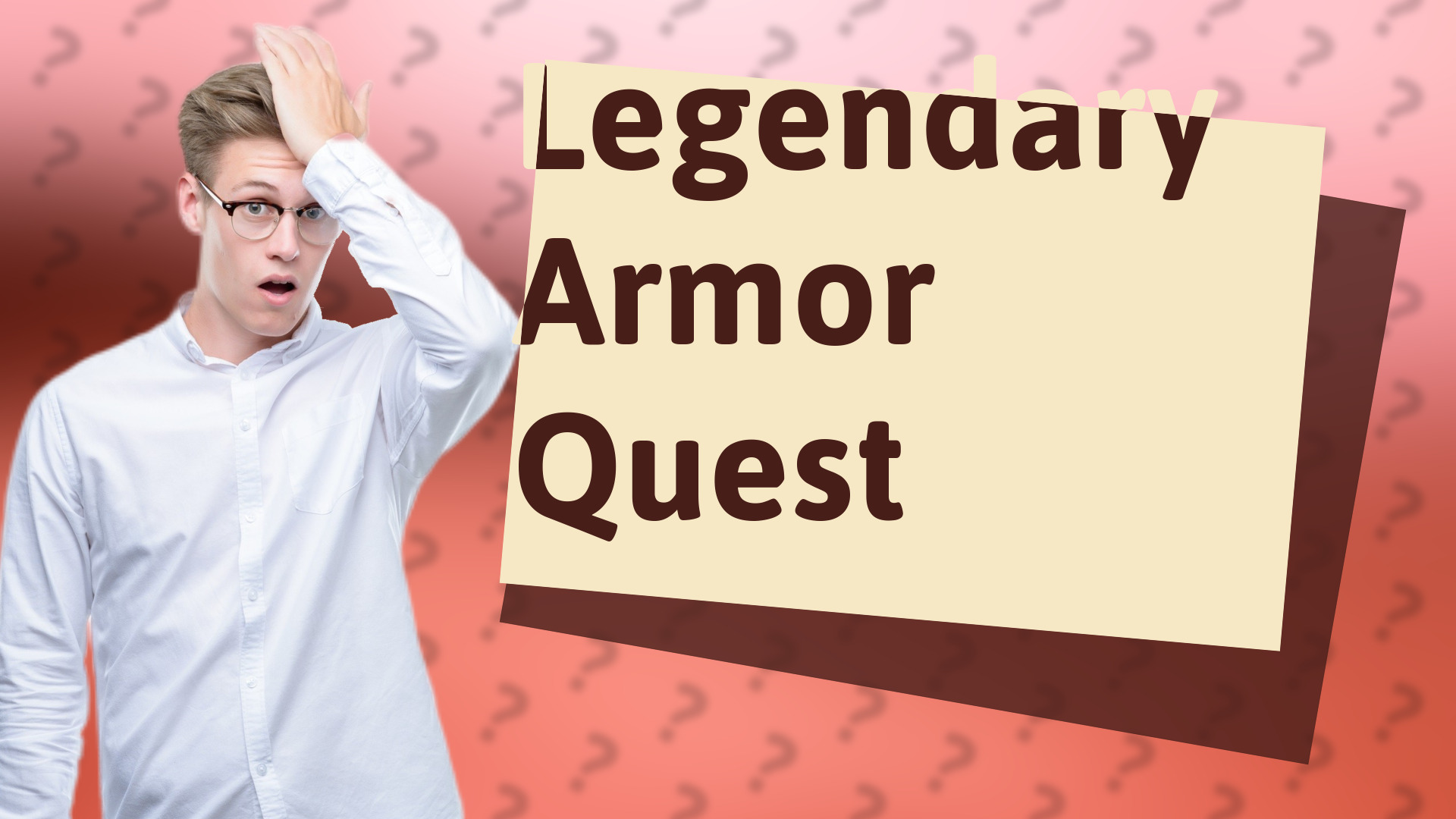 Legendary Armor Quest
