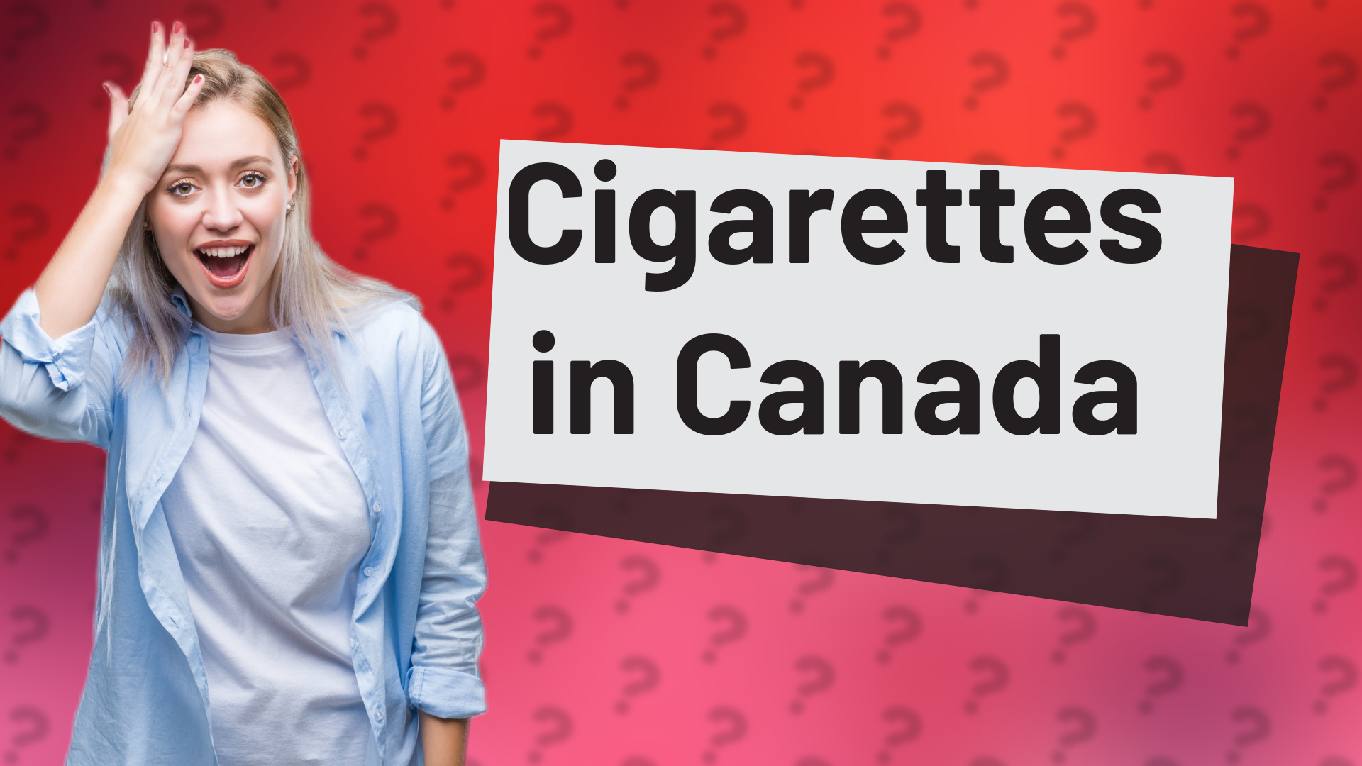 Cigarettes in Canada